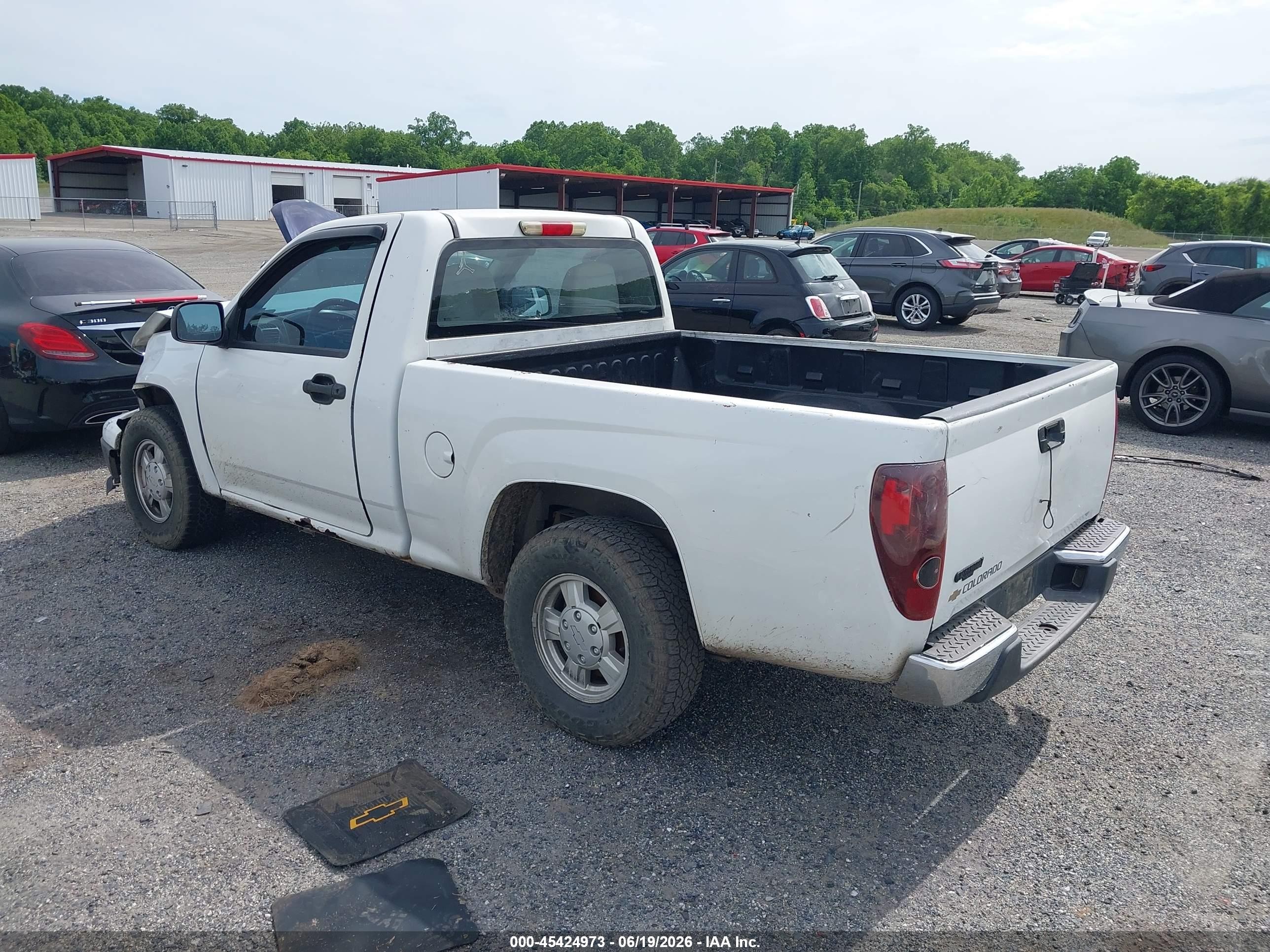 2006 Chevrolet Colorado Ls White vin: 1GCCS148668188868