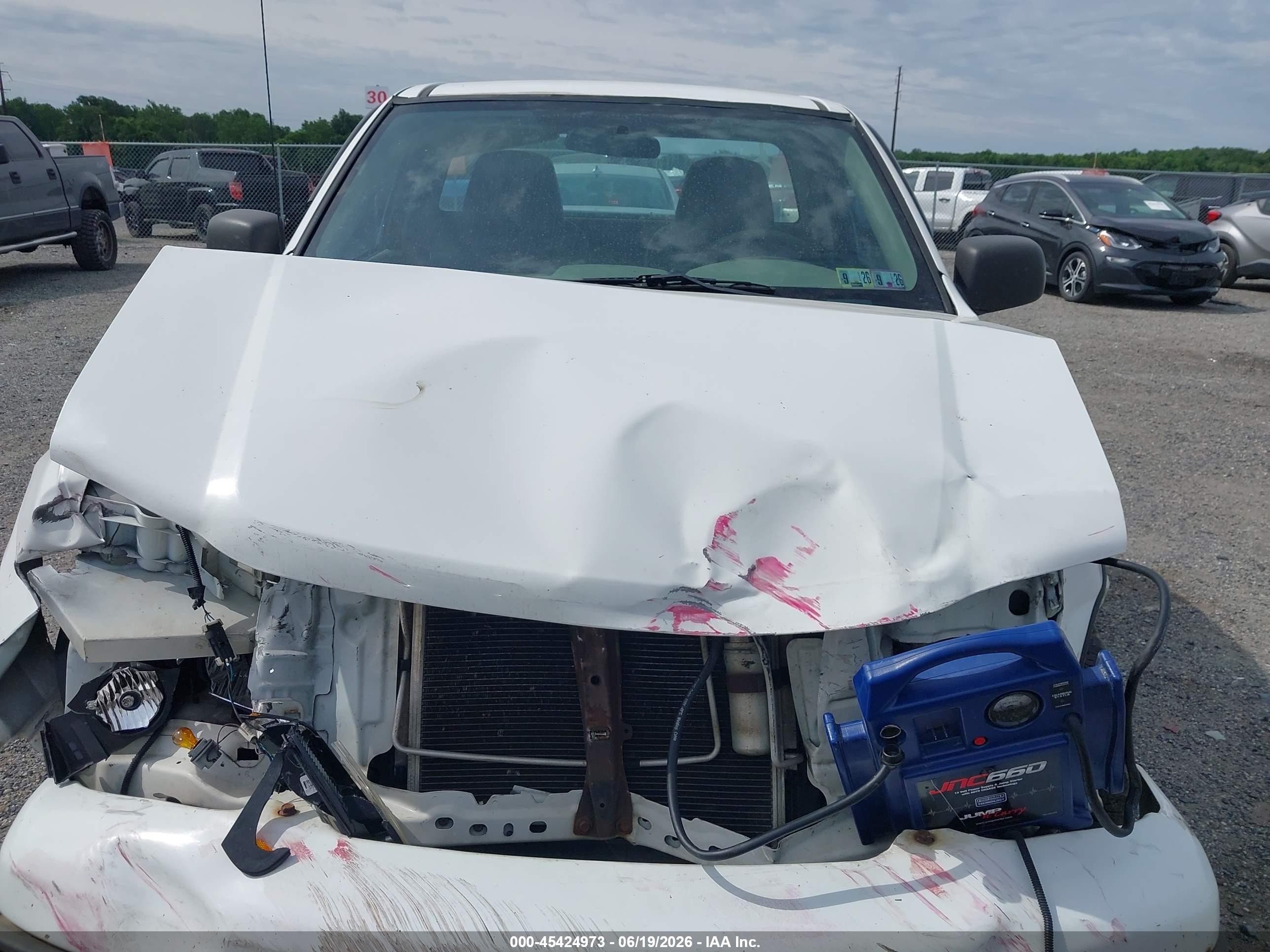 2006 Chevrolet Colorado Ls White vin: 1GCCS148668188868