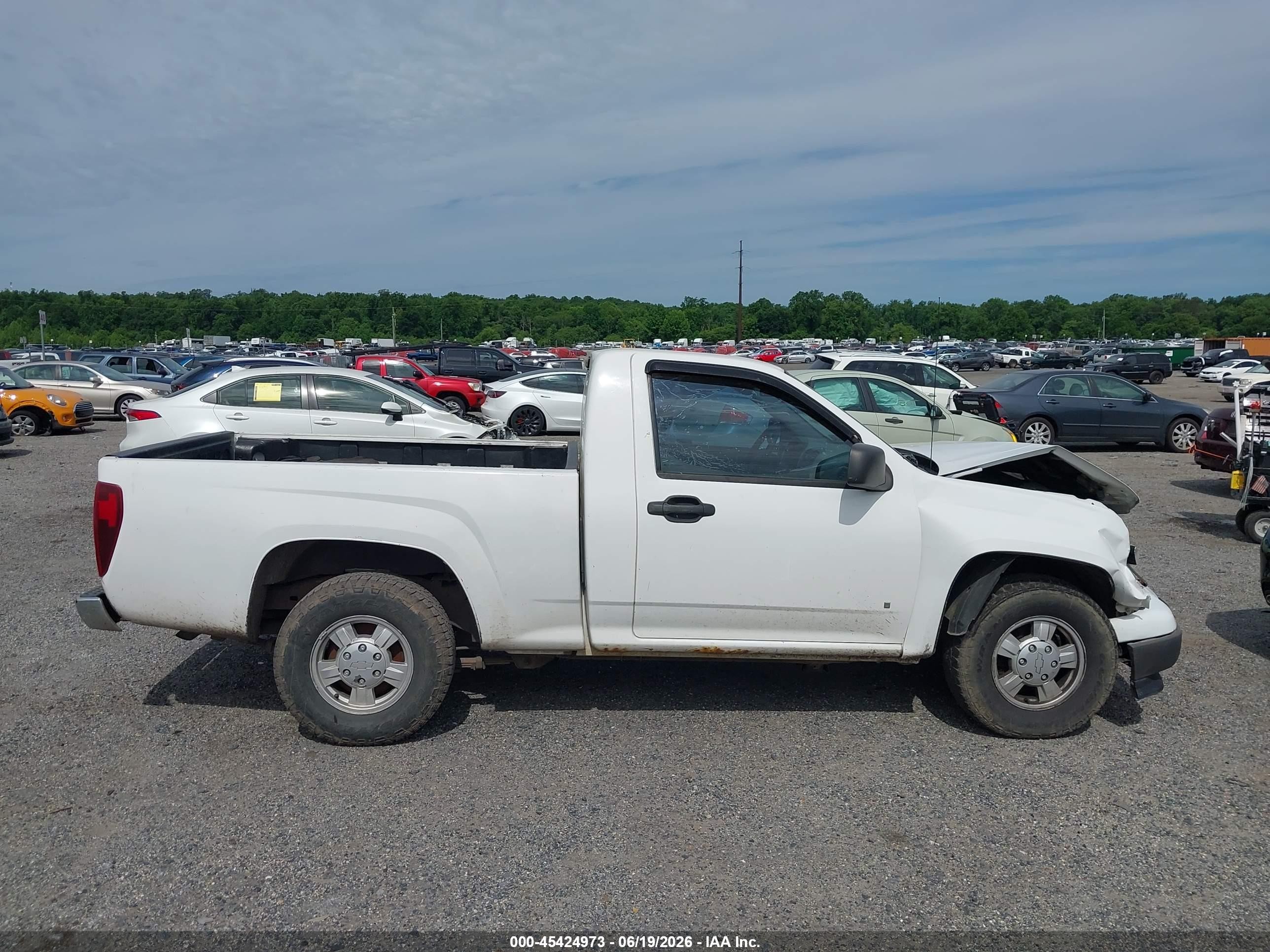 2006 Chevrolet Colorado Ls White vin: 1GCCS148668188868