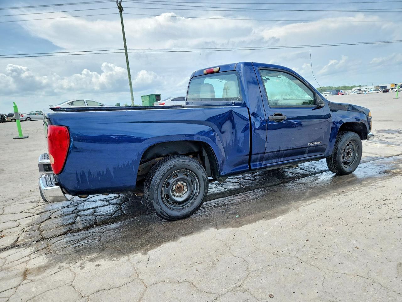 2004 Chevrolet Colorado Blue vin: 1GCCS148748195583