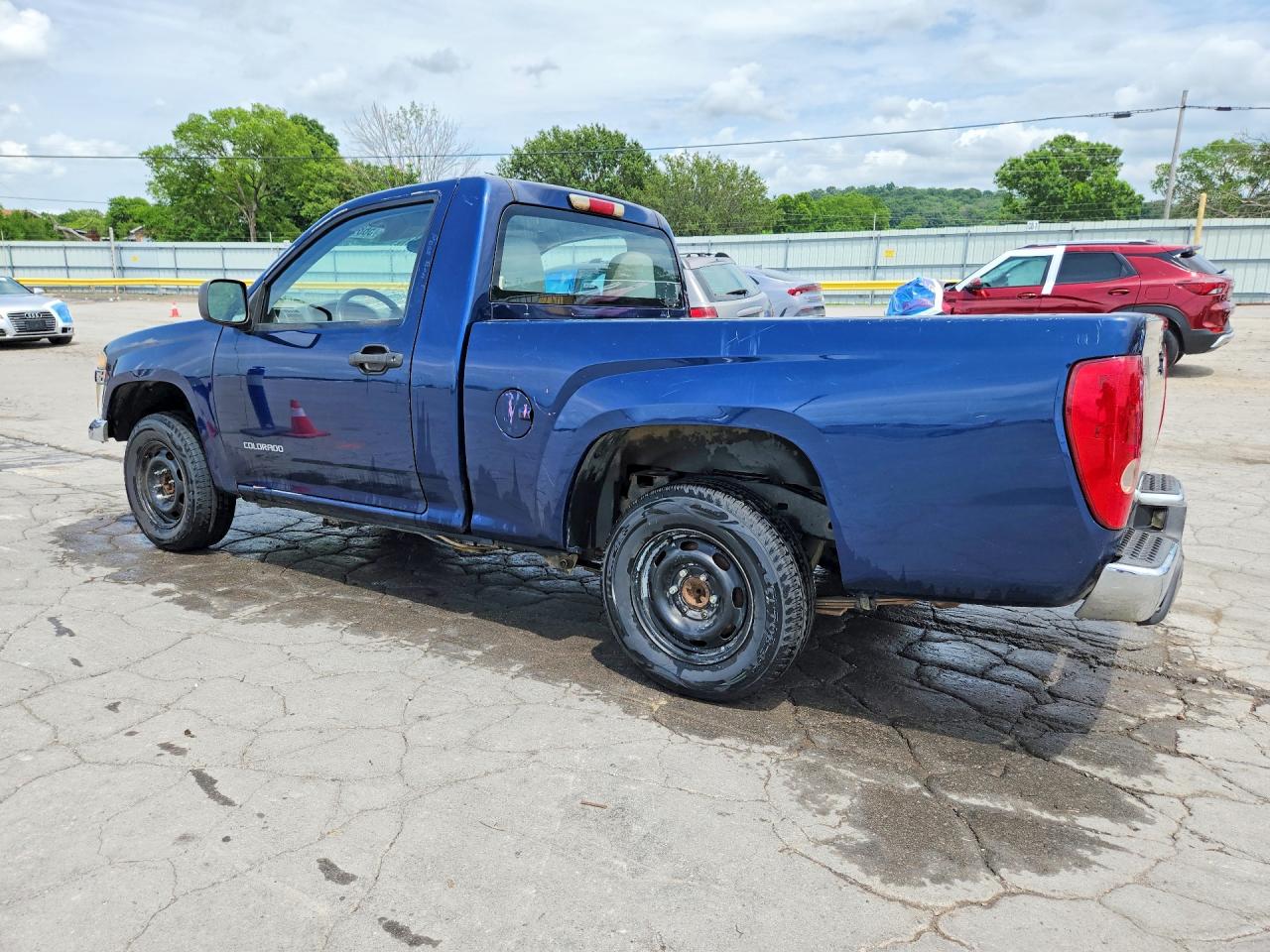 2004 Chevrolet Colorado Blue vin: 1GCCS148748195583