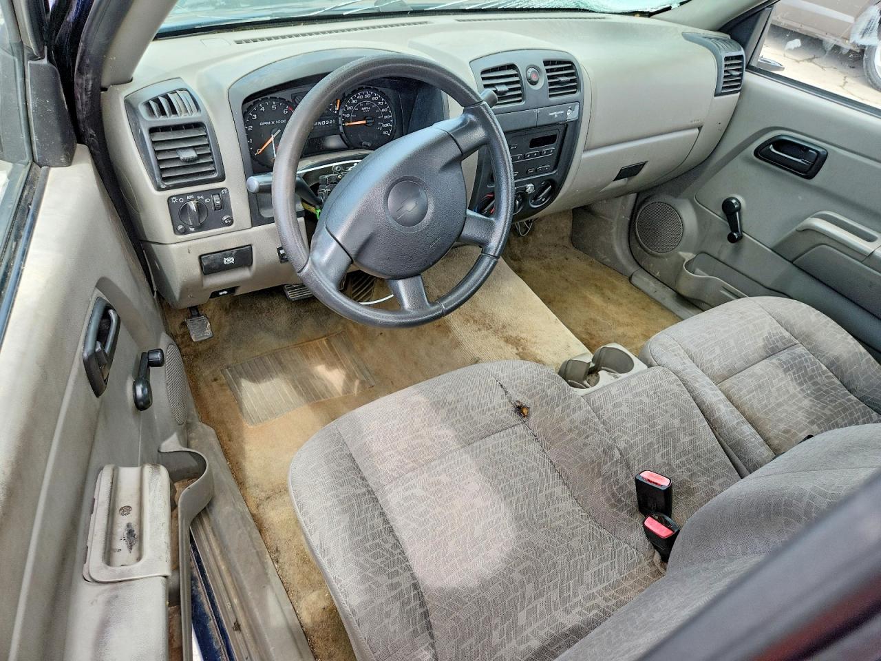 2004 Chevrolet Colorado Blue vin: 1GCCS148748195583