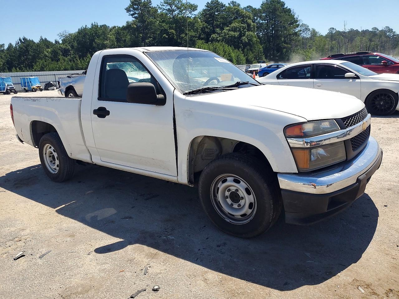 2005 Chevrolet Colorado White vin: 1GCCS148758205059