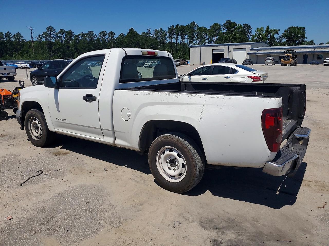2005 Chevrolet Colorado White vin: 1GCCS148758205059