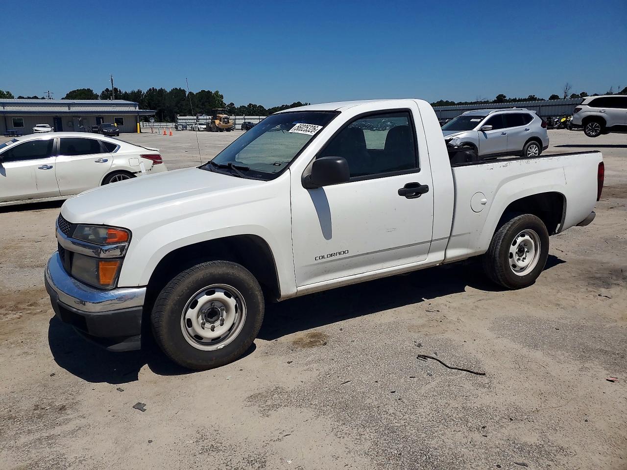 2005 Chevrolet Colorado Белый vin: 1GCCS148758205059