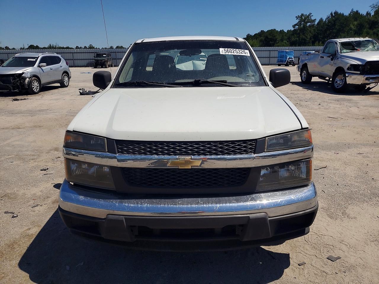 2005 Chevrolet Colorado White vin: 1GCCS148758205059
