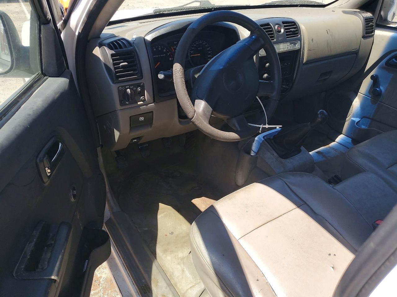 2005 Chevrolet Colorado White vin: 1GCCS148758205059