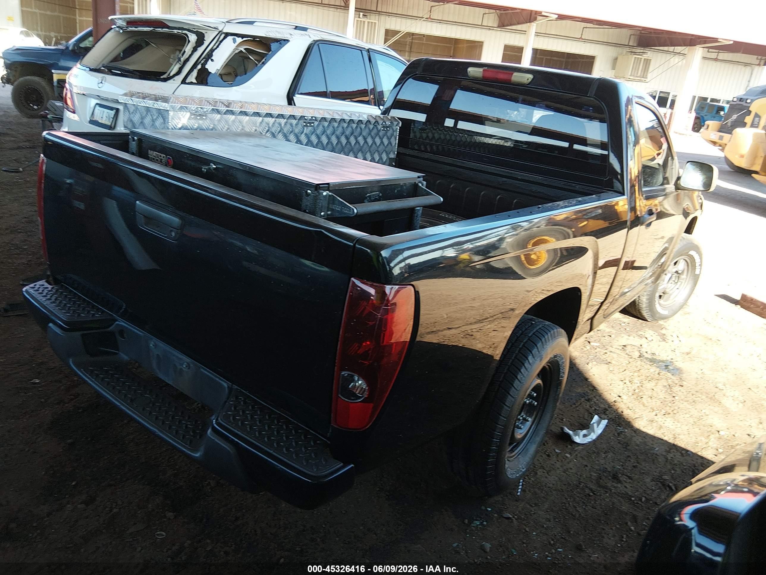 2005 Chevrolet Colorado Black vin: 1GCCS148758282949