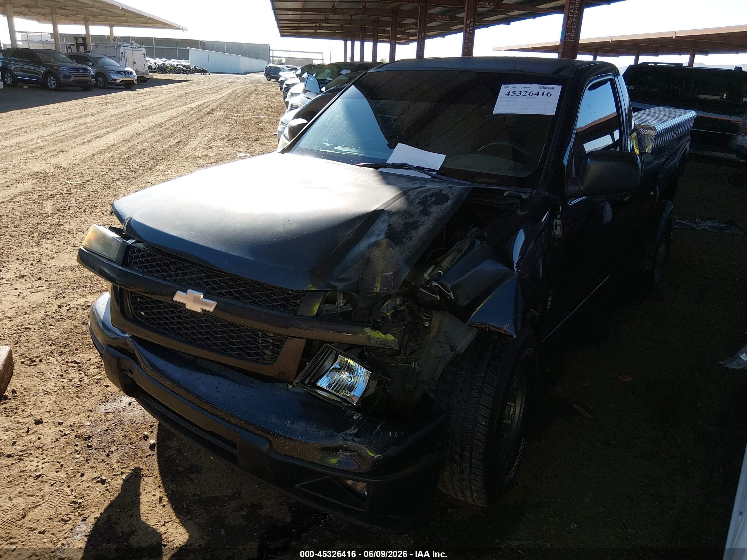 2005 Chevrolet Colorado Black vin: 1GCCS148758282949