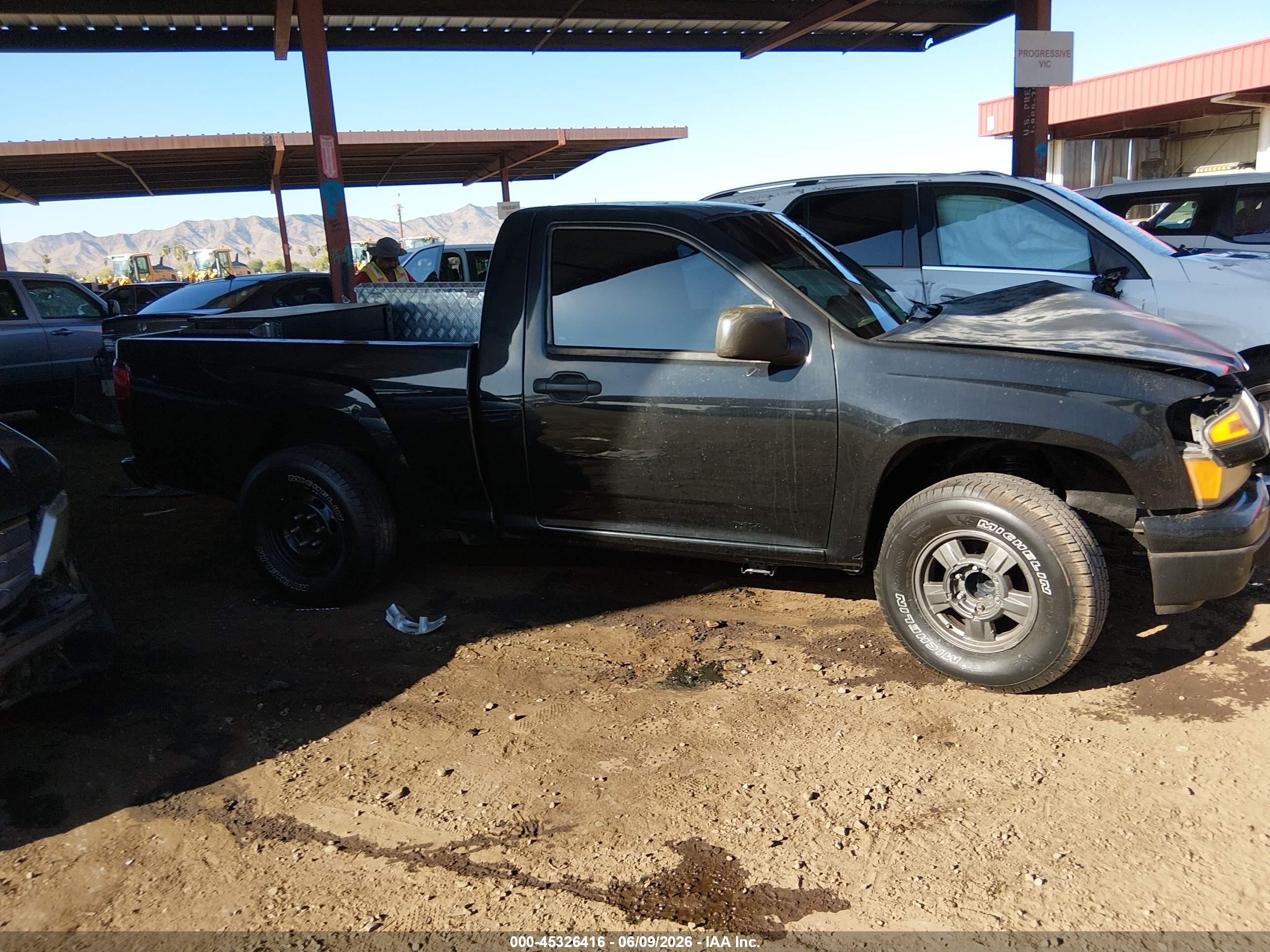 2005 Chevrolet Colorado Black vin: 1GCCS148758282949