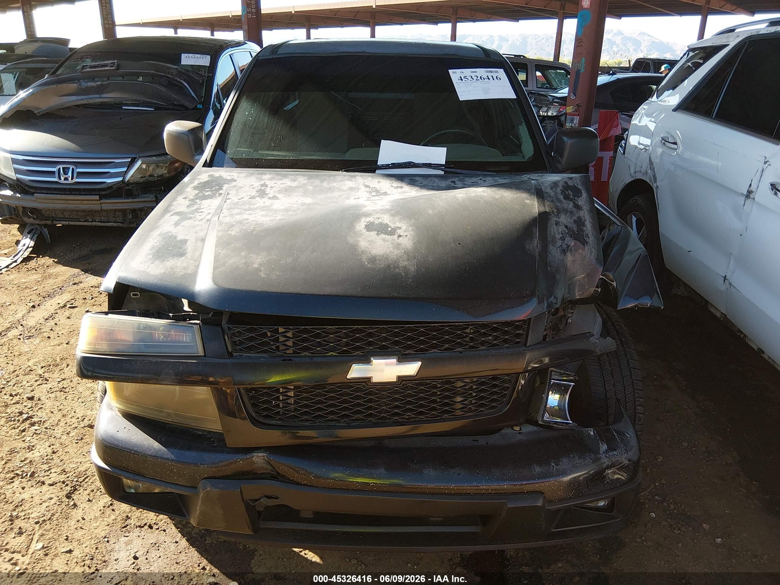 2005 Chevrolet Colorado Black vin: 1GCCS148758282949