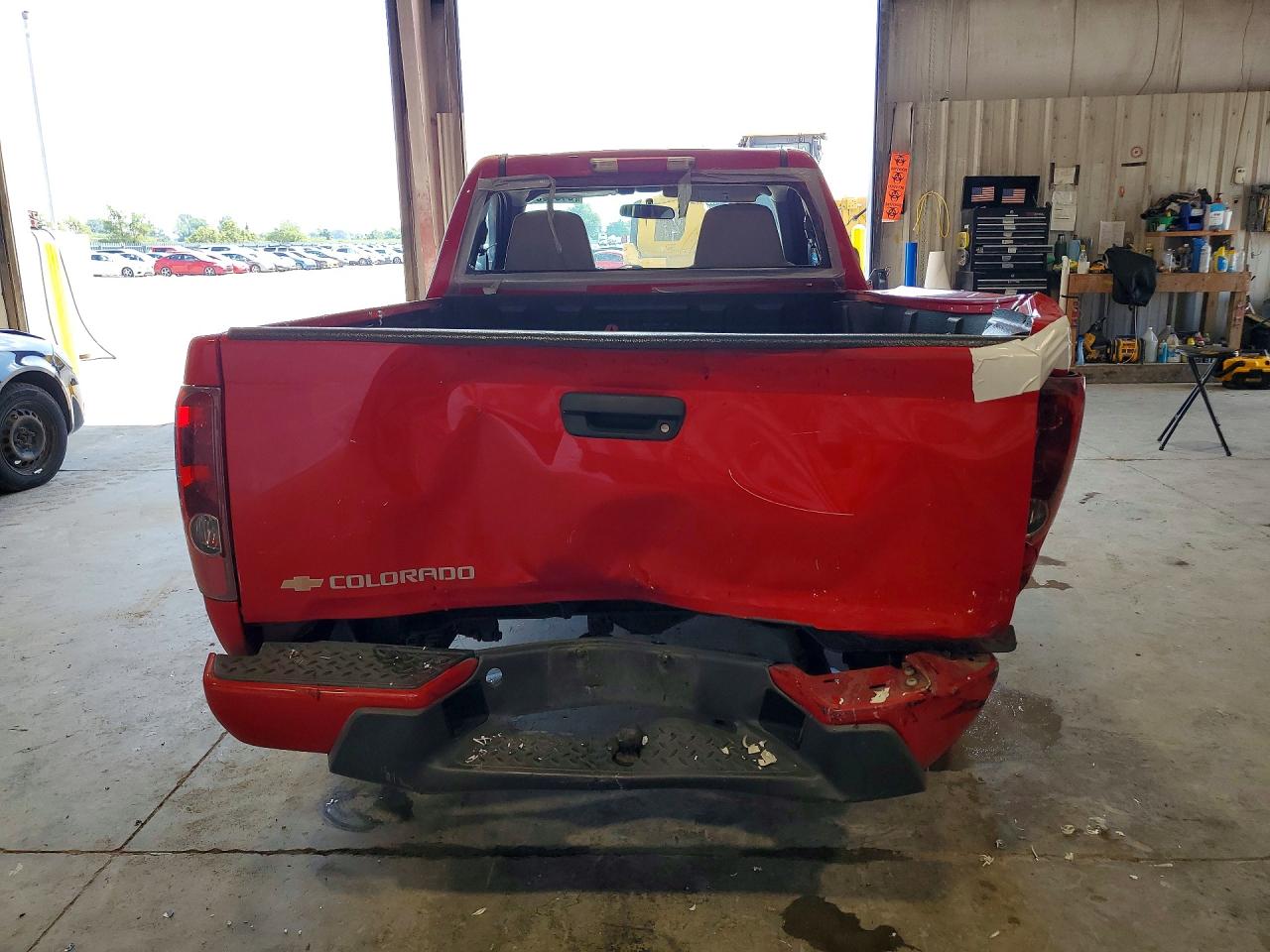 2006 Chevrolet Colorado Red vin: 1GCCS148868205301