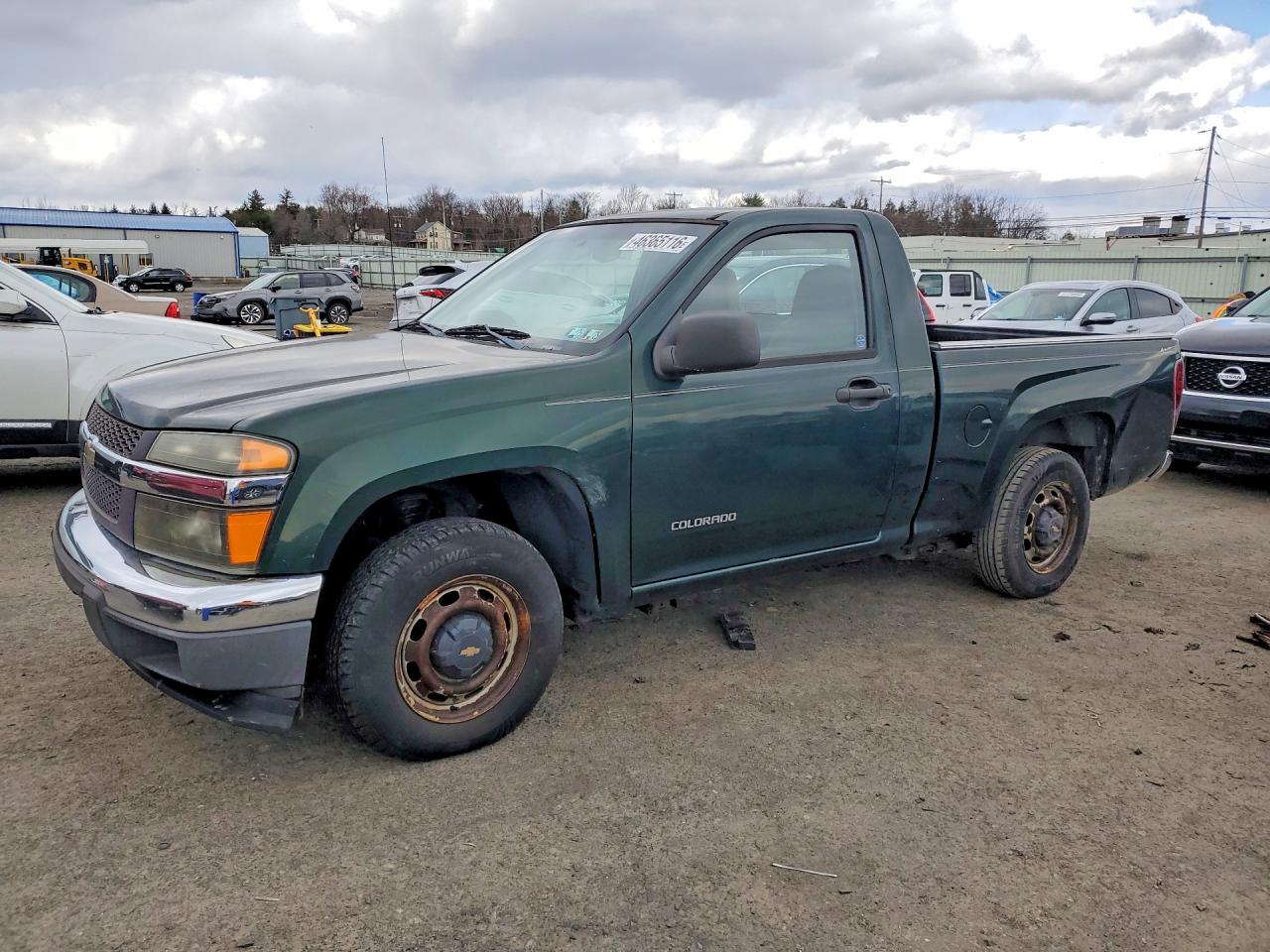 2004 Chevrolet Colorado Green vin: 1GCCS148948194371