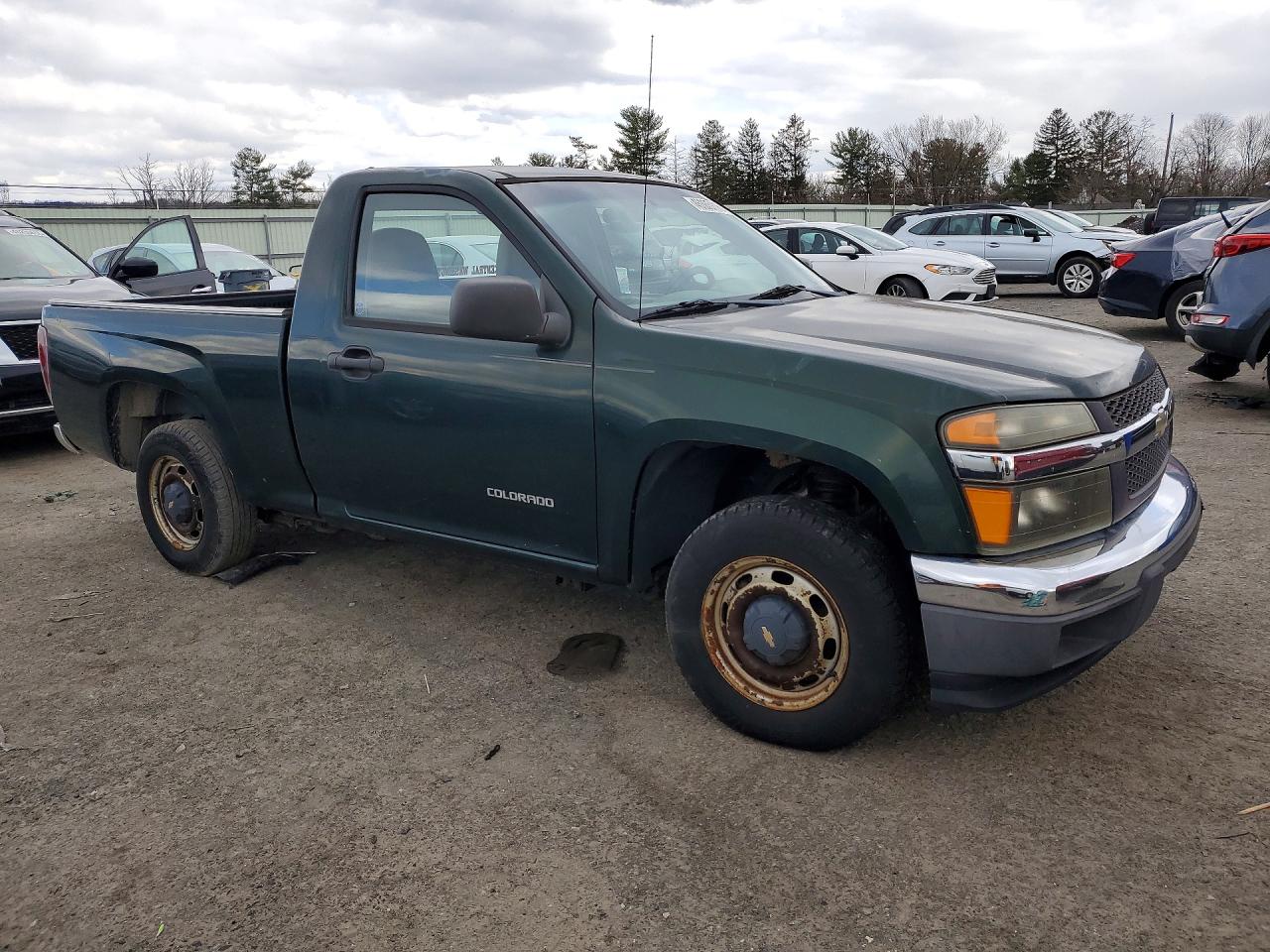 2004 Chevrolet Colorado Green vin: 1GCCS148948194371