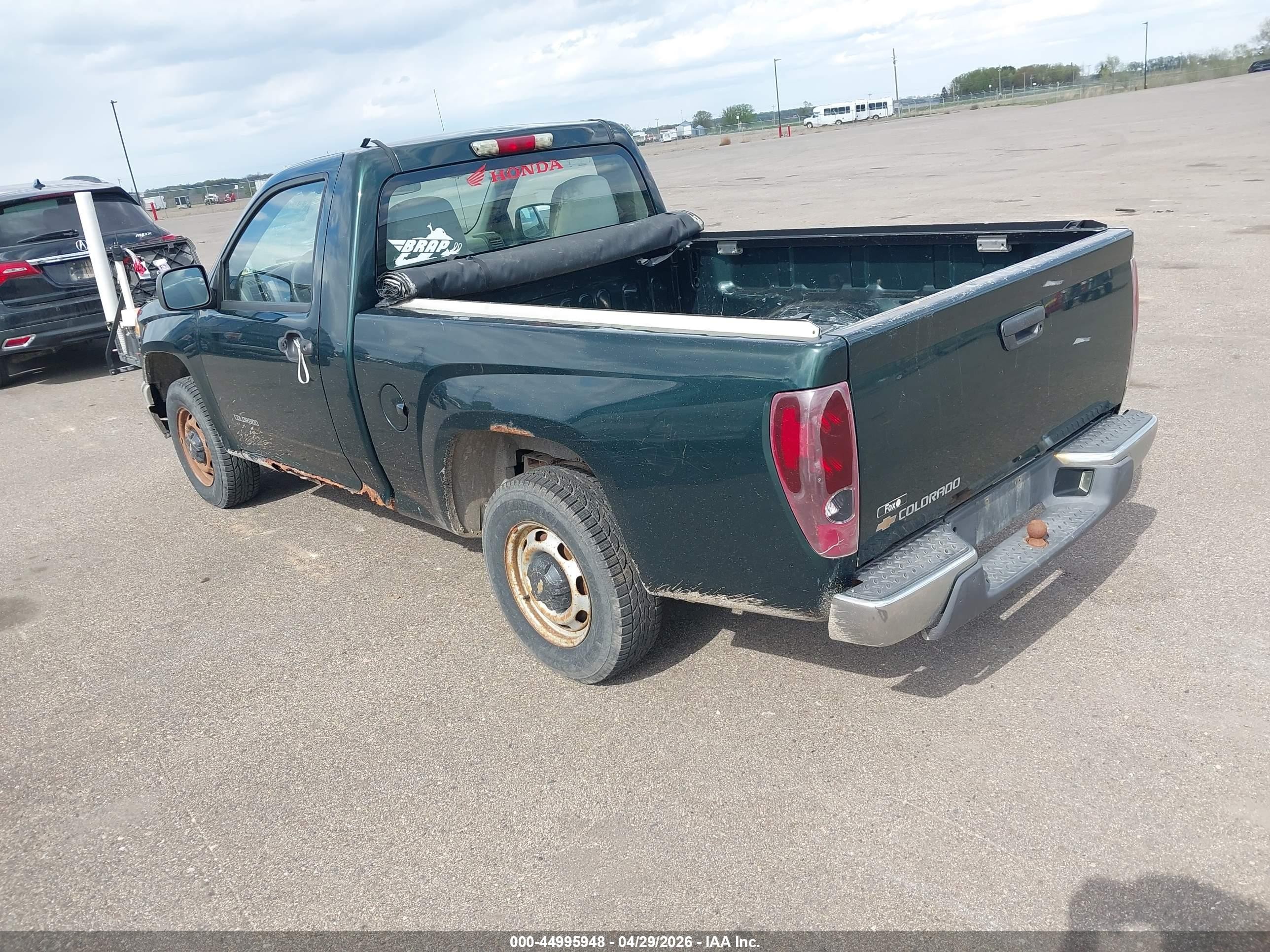 2004 Chevrolet Colorado   Зеленый vin: 1GCCS148948195701