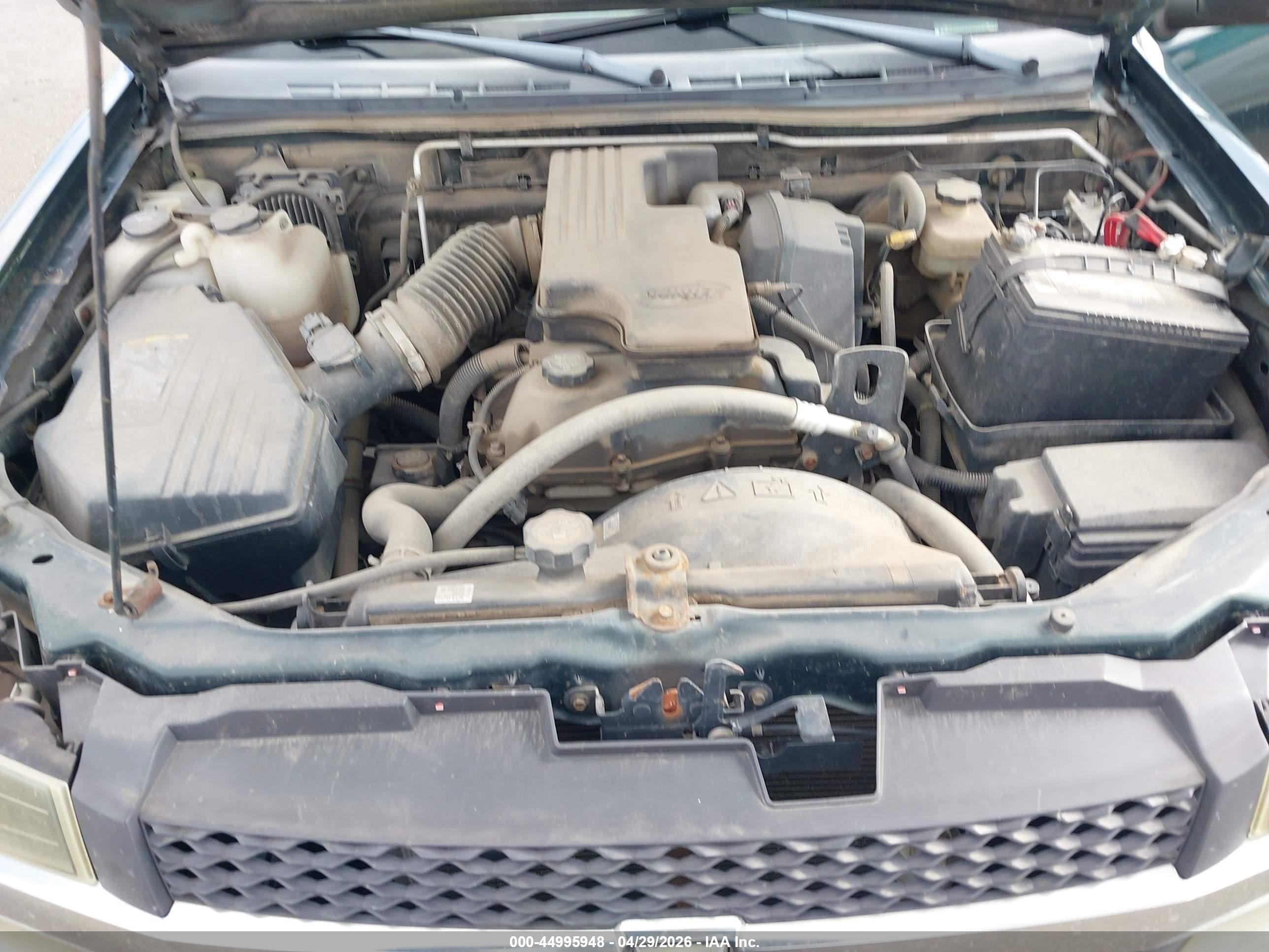 2004 Chevrolet Colorado   Зеленый vin: 1GCCS148948195701