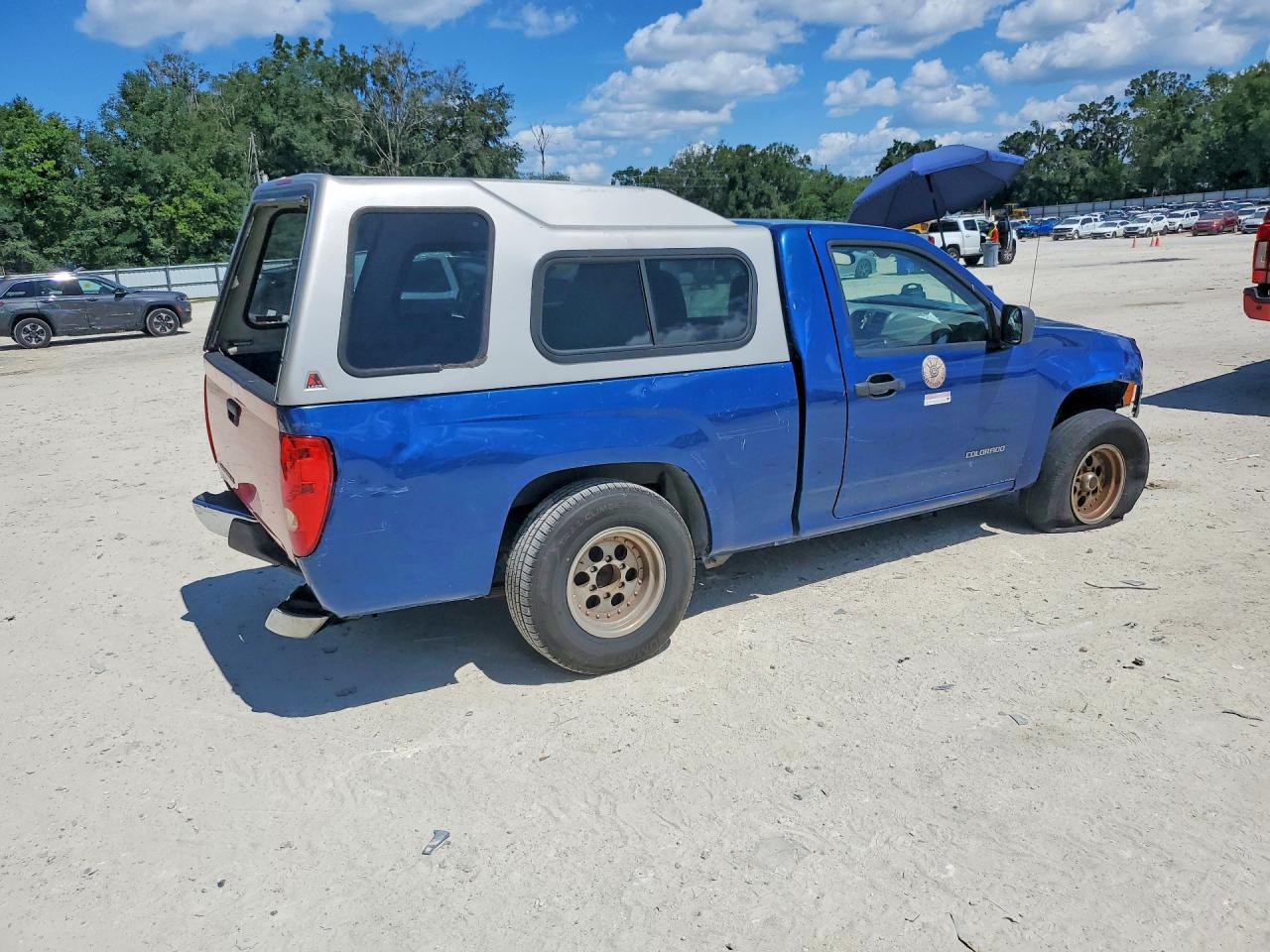 2005 Chevrolet Colorado Blue vin: 1GCCS148X58264039