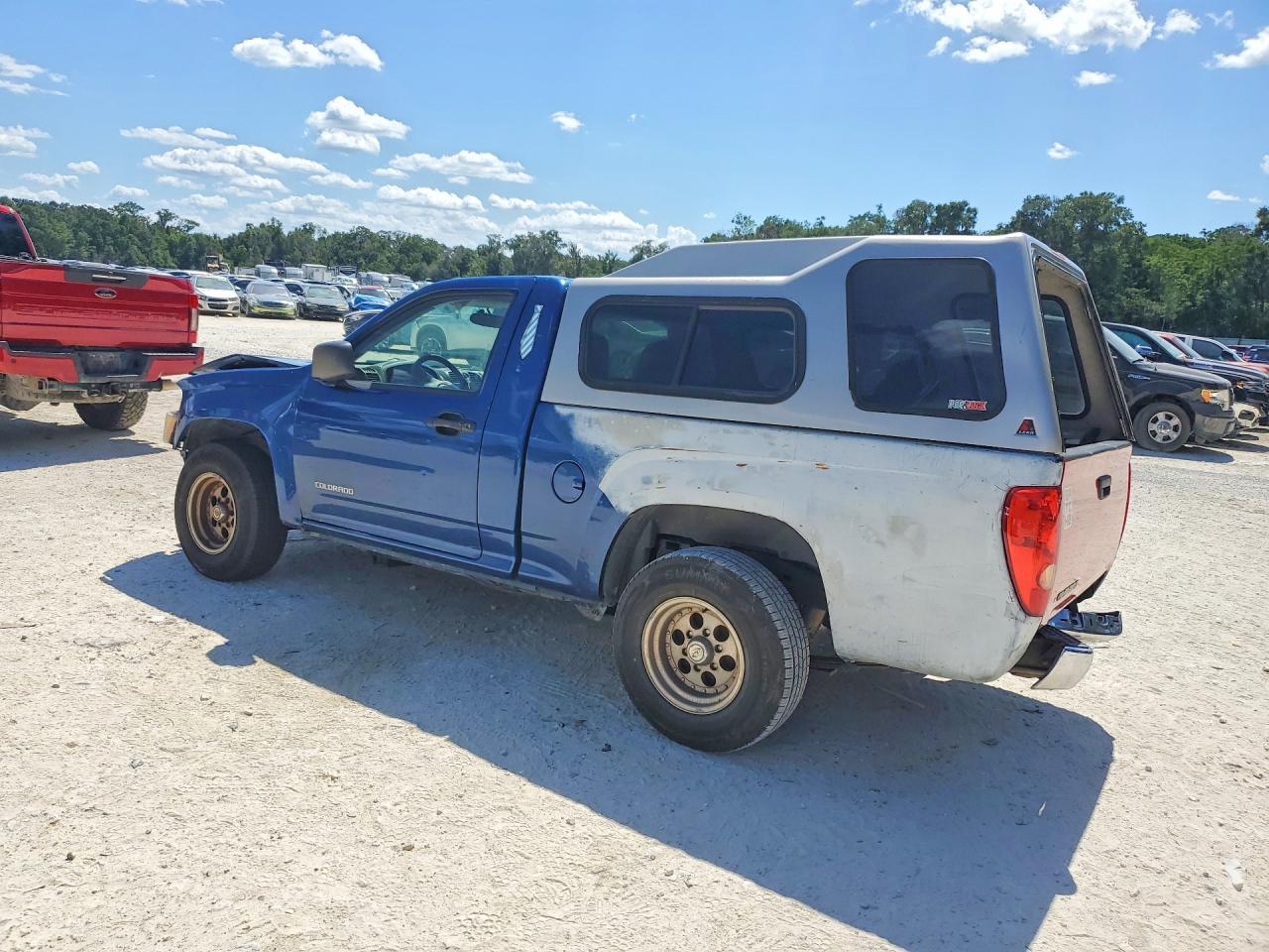 2005 Chevrolet Colorado Blue vin: 1GCCS148X58264039