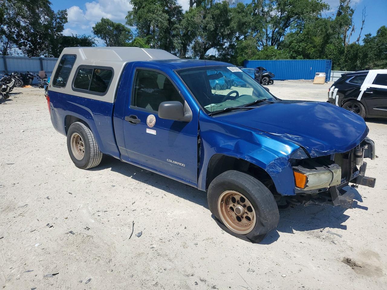 2005 Chevrolet Colorado Blue vin: 1GCCS148X58264039