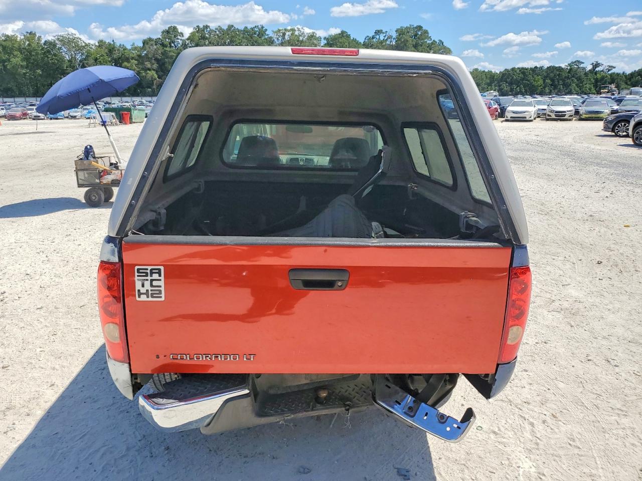 2005 Chevrolet Colorado Blue vin: 1GCCS148X58264039