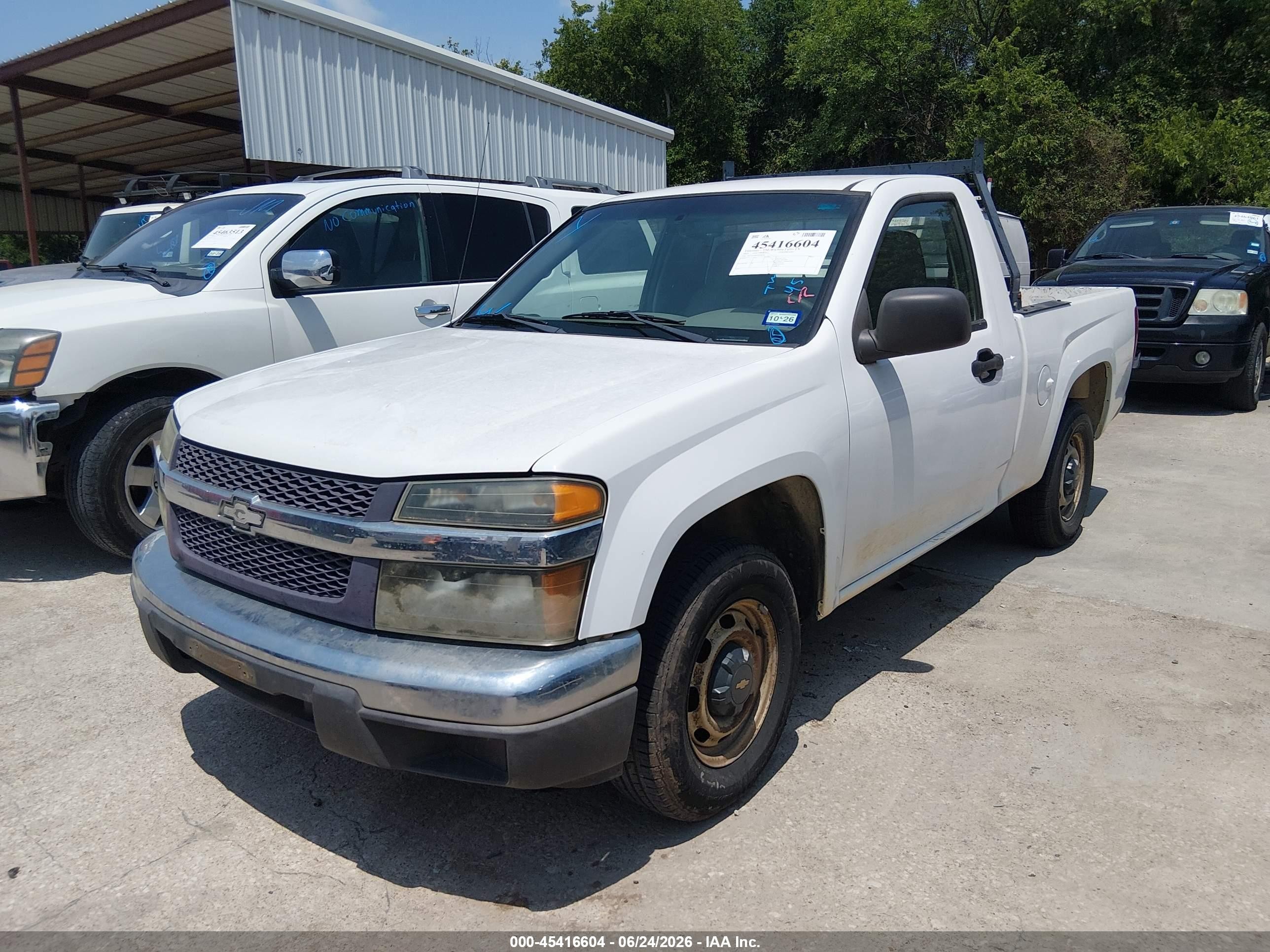 2005 Chevrolet Colorado   White vin: 1GCCS148X58286428