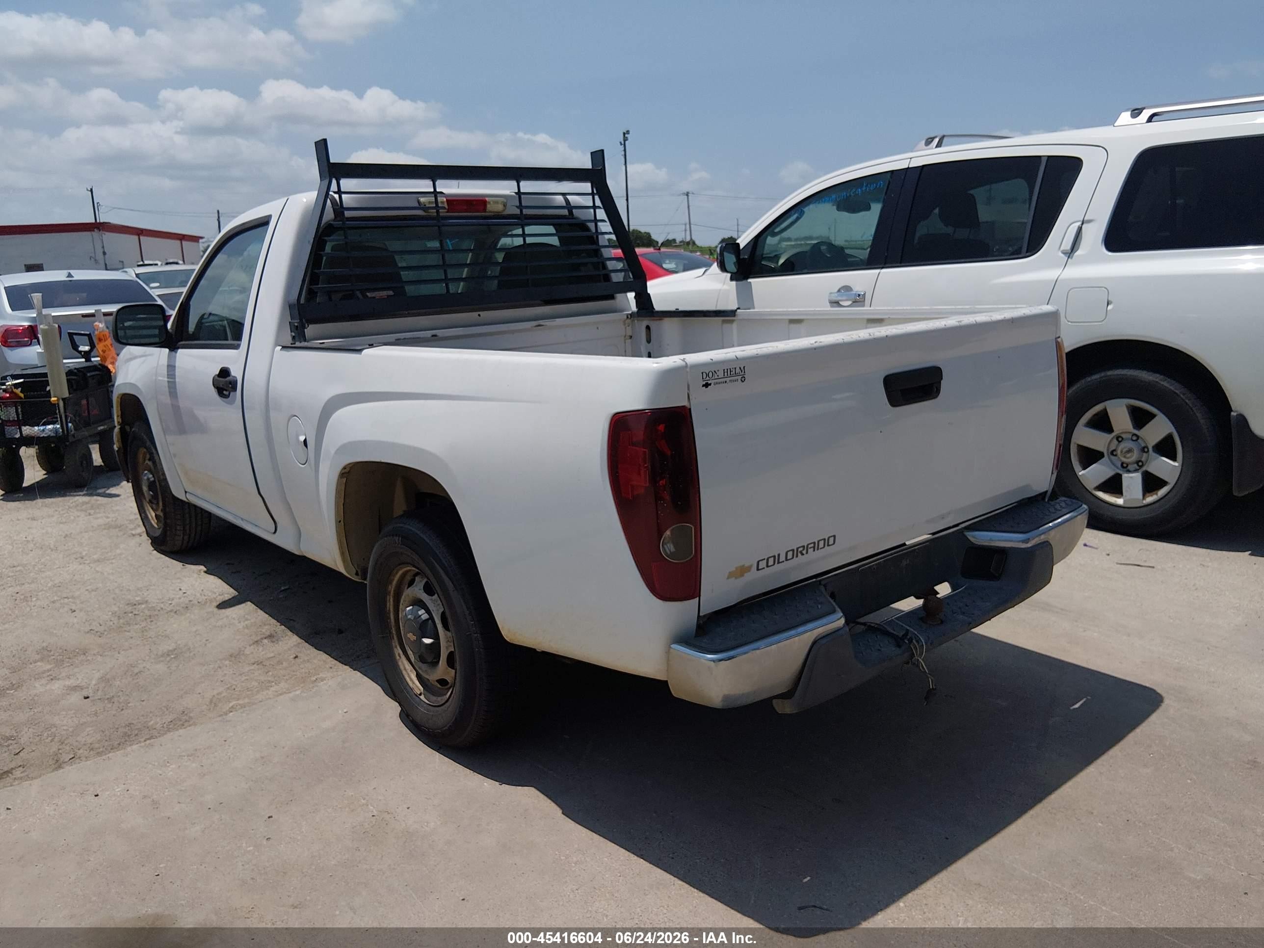 2005 Chevrolet Colorado   White vin: 1GCCS148X58286428