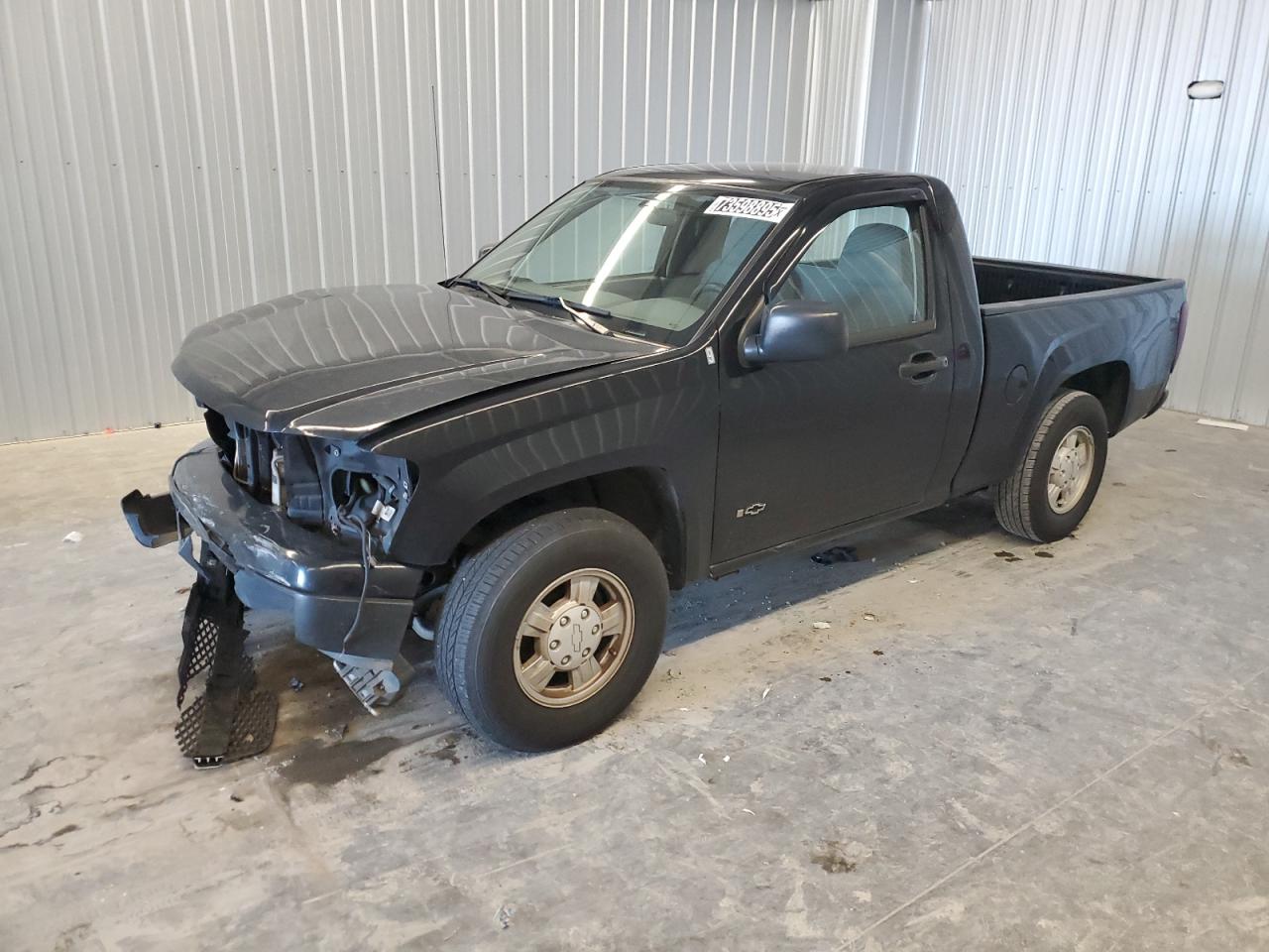 2006 Chevrolet Colorado Black vin: 1GCCS148X68297141 Damage: Left Front Fender, Misaligned, Repair Required