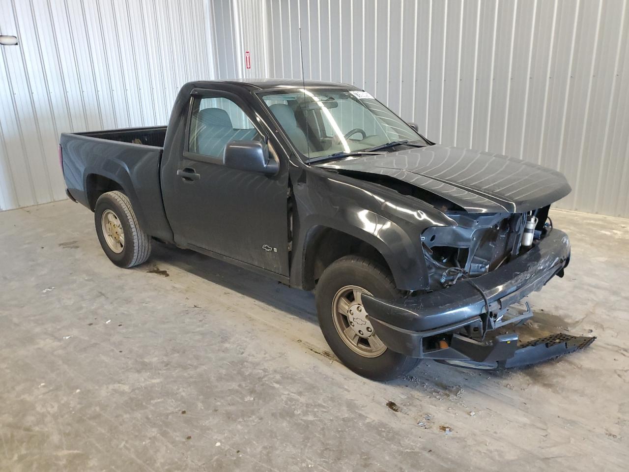 2006 Chevrolet Colorado Black vin: 1GCCS148X68297141 Damage: Hood, Dent(S) W/ Paint Dmg, 3 To 4 Inches