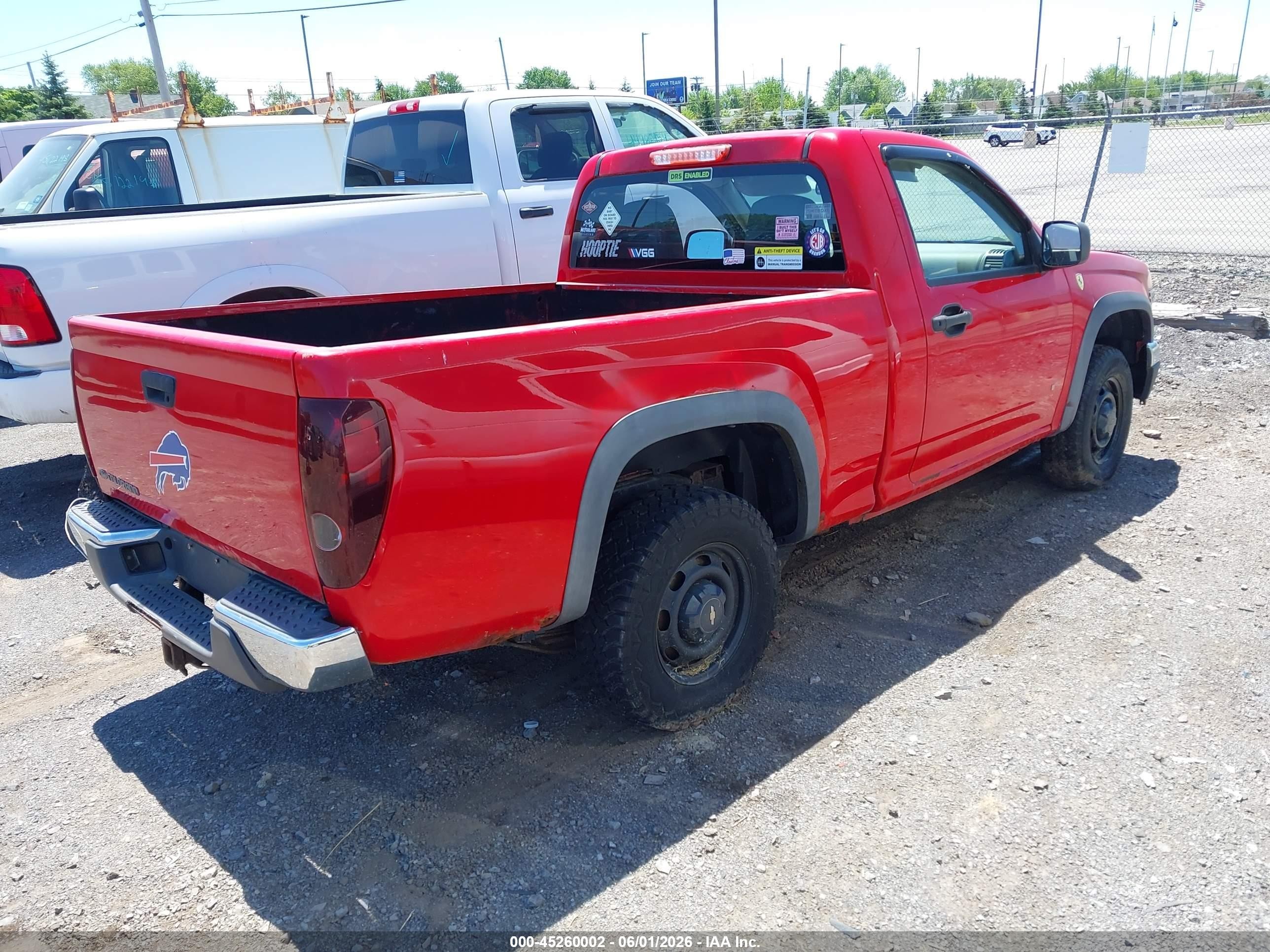 2007 Chevrolet Colorado Work Truck Красный vin: 1GCCS149078133312