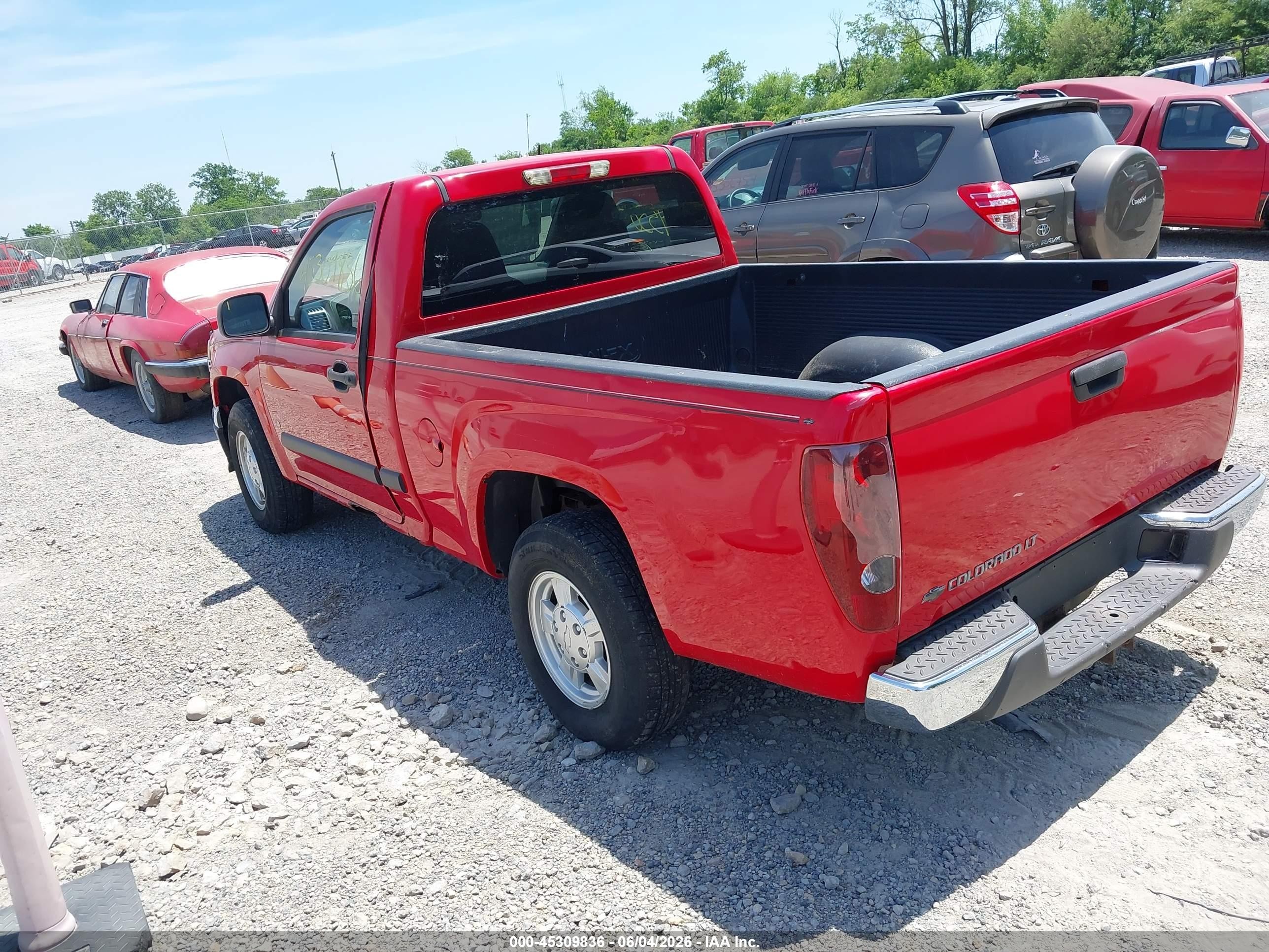 2008 Chevrolet Colorado Lt Red vin: 1GCCS149088124207