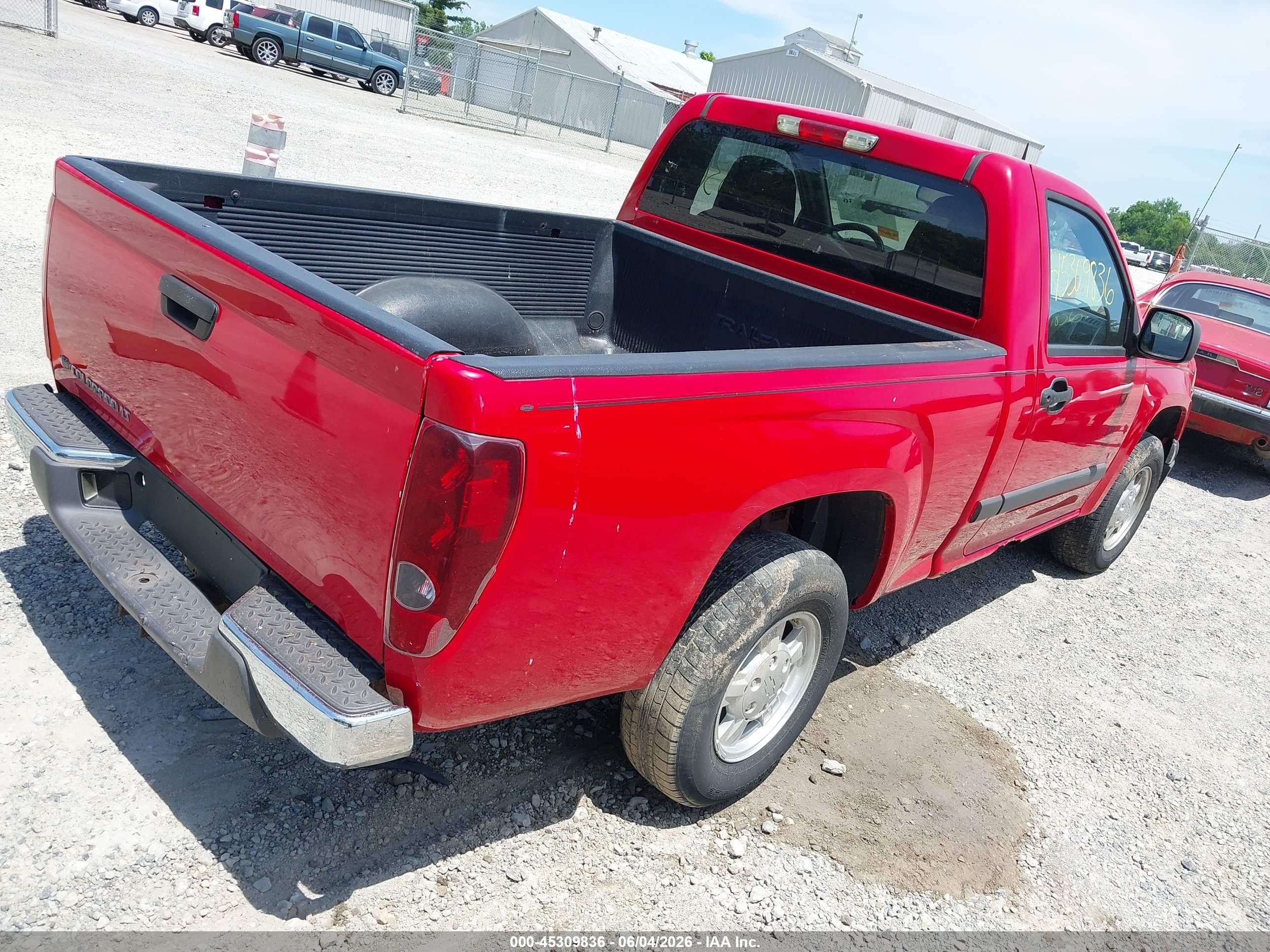 2008 Chevrolet Colorado Lt Red vin: 1GCCS149088124207