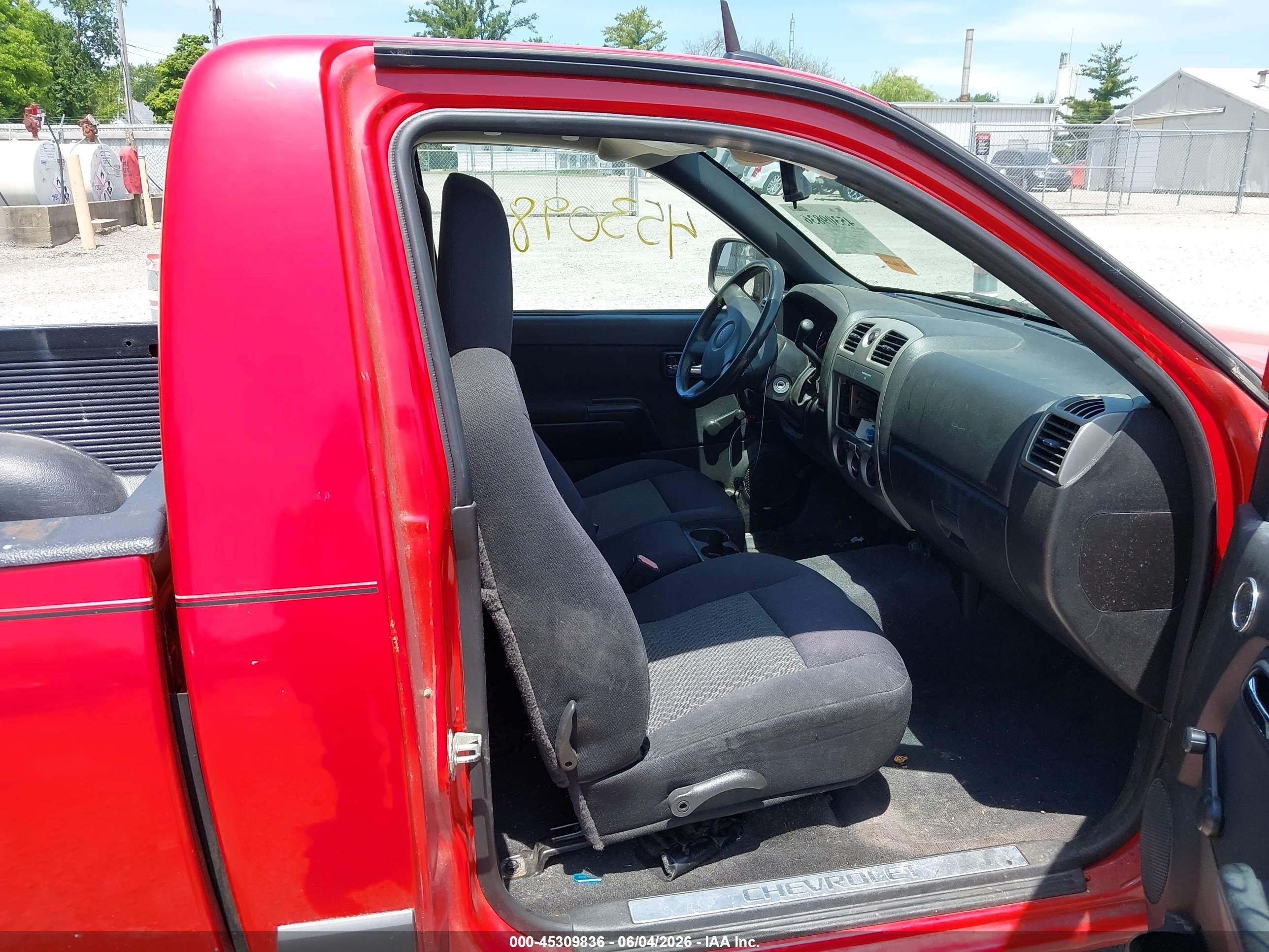 2008 Chevrolet Colorado Lt Red vin: 1GCCS149088124207