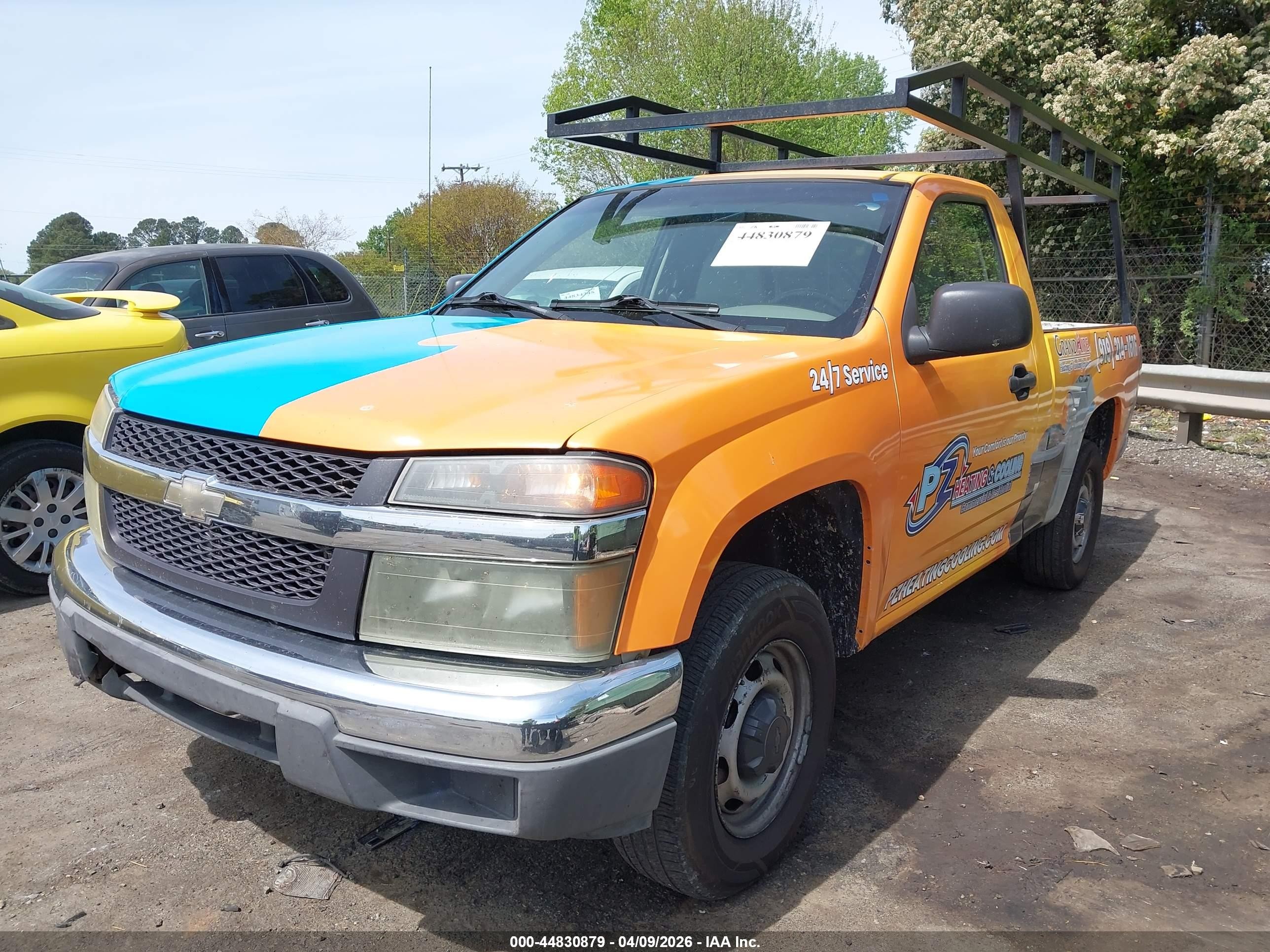 2008 Chevrolet Colorado Work Truck Orange vin: 1GCCS149088160091