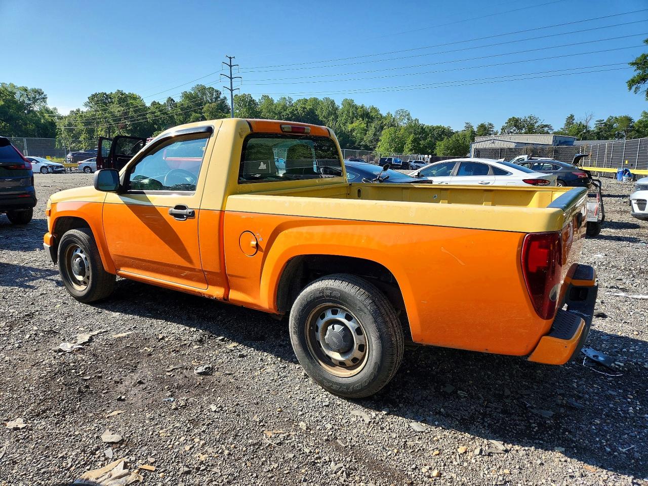 2009 Chevrolet Colorado Orange vin: 1GCCS149098101365