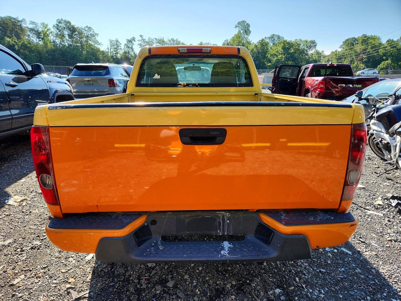 2009 Chevrolet Colorado Orange vin: 1GCCS149098101365