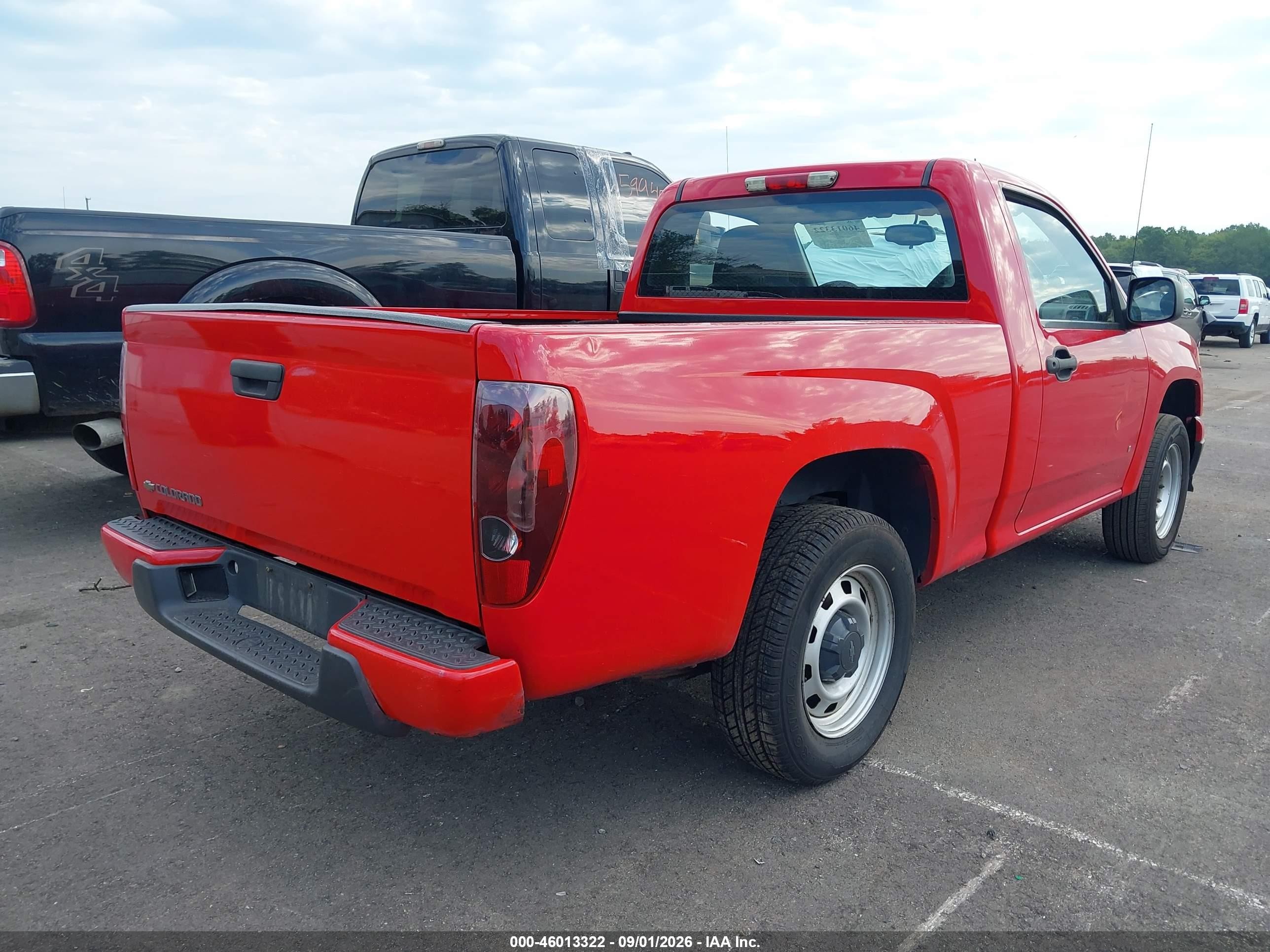 2009 Chevrolet Colorado Work Truck Красный vin: 1GCCS149098126198