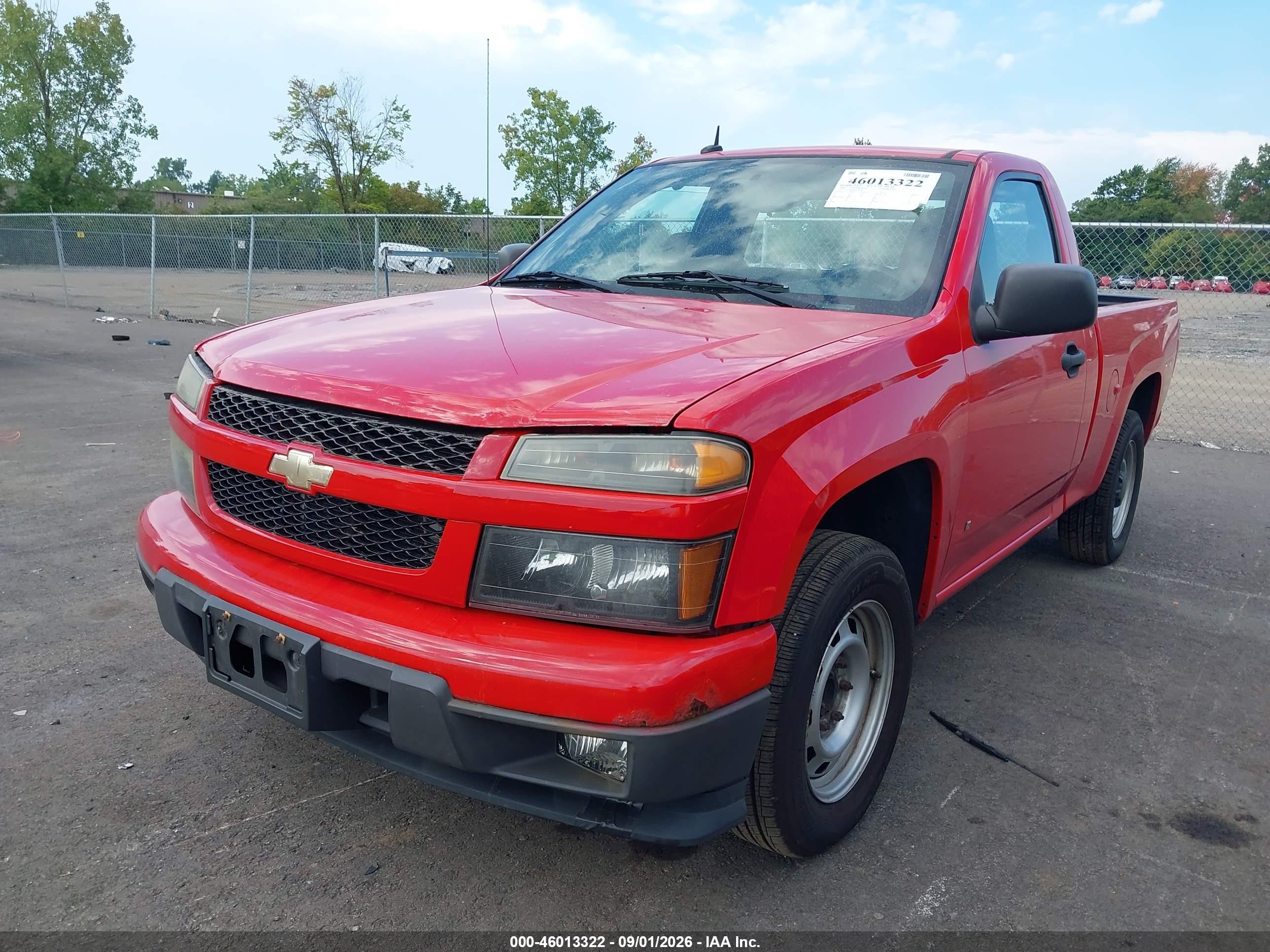 2009 Chevrolet Colorado Work Truck Красный vin: 1GCCS149098126198