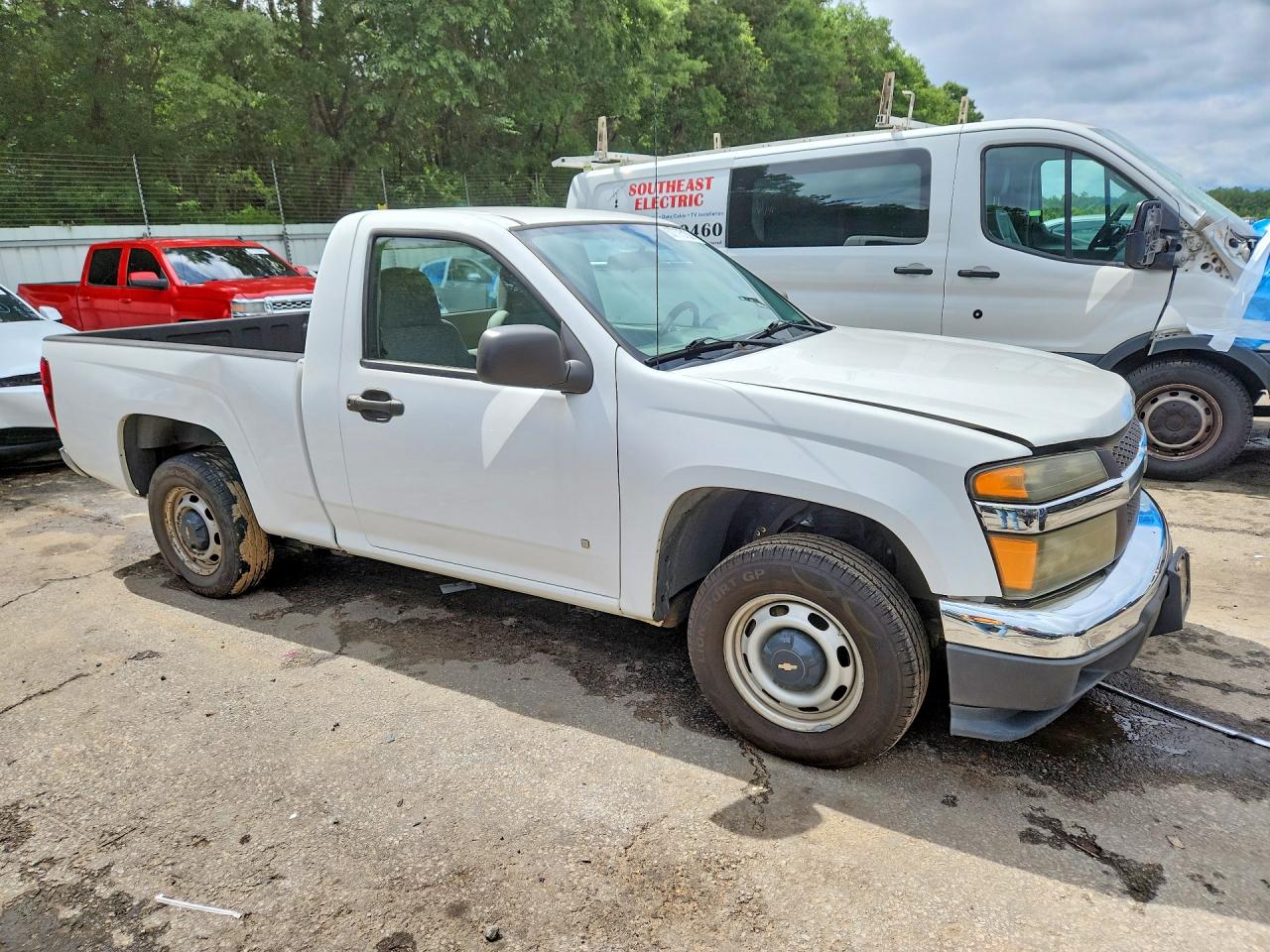 2007 Chevrolet Colorado White vin: 1GCCS149178119600