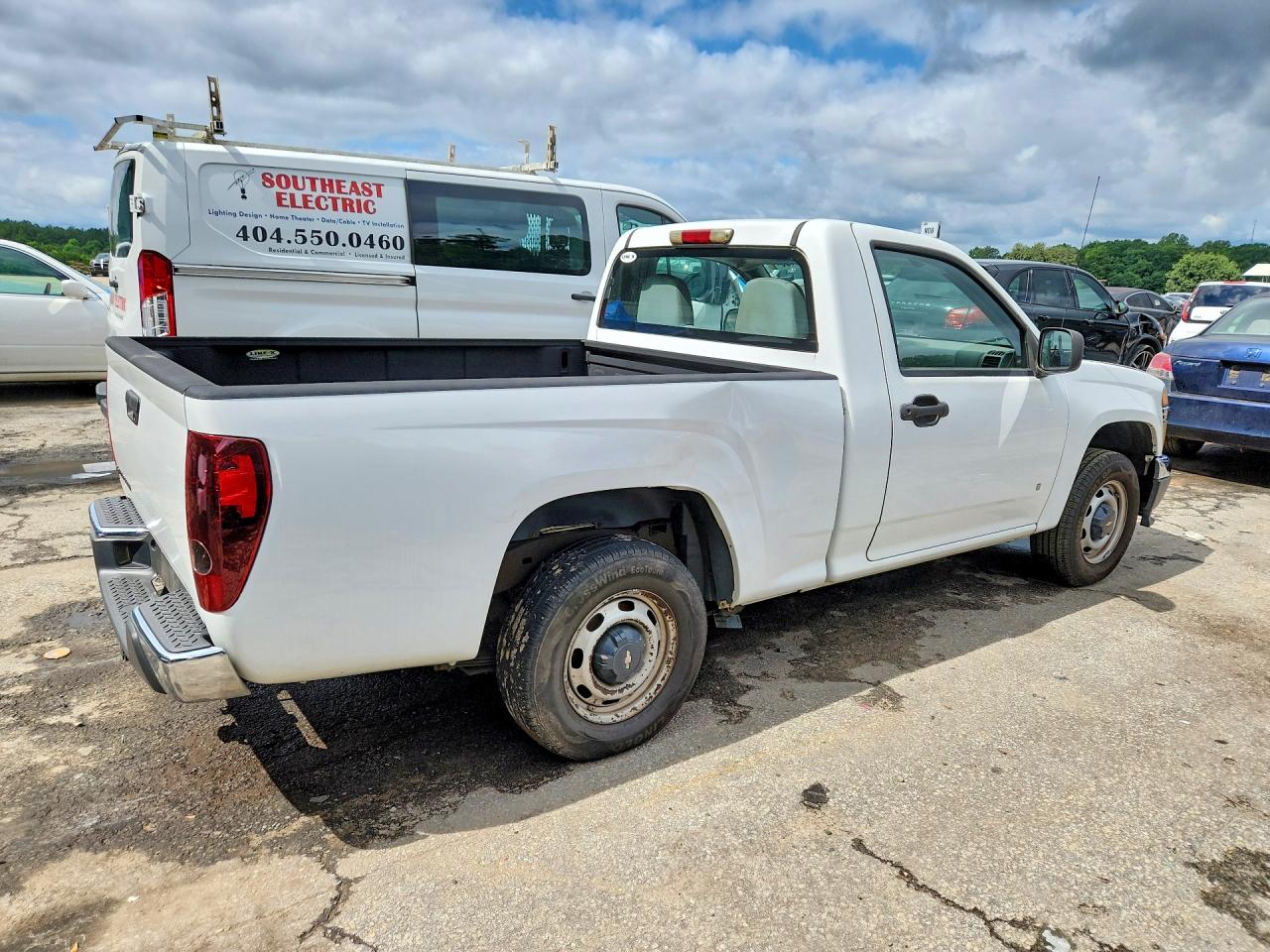 2007 Chevrolet Colorado White vin: 1GCCS149178119600