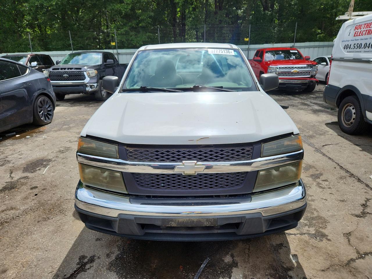 2007 Chevrolet Colorado White vin: 1GCCS149178119600