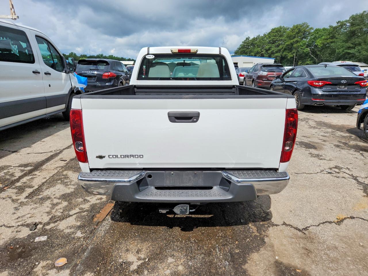 2007 Chevrolet Colorado White vin: 1GCCS149178119600