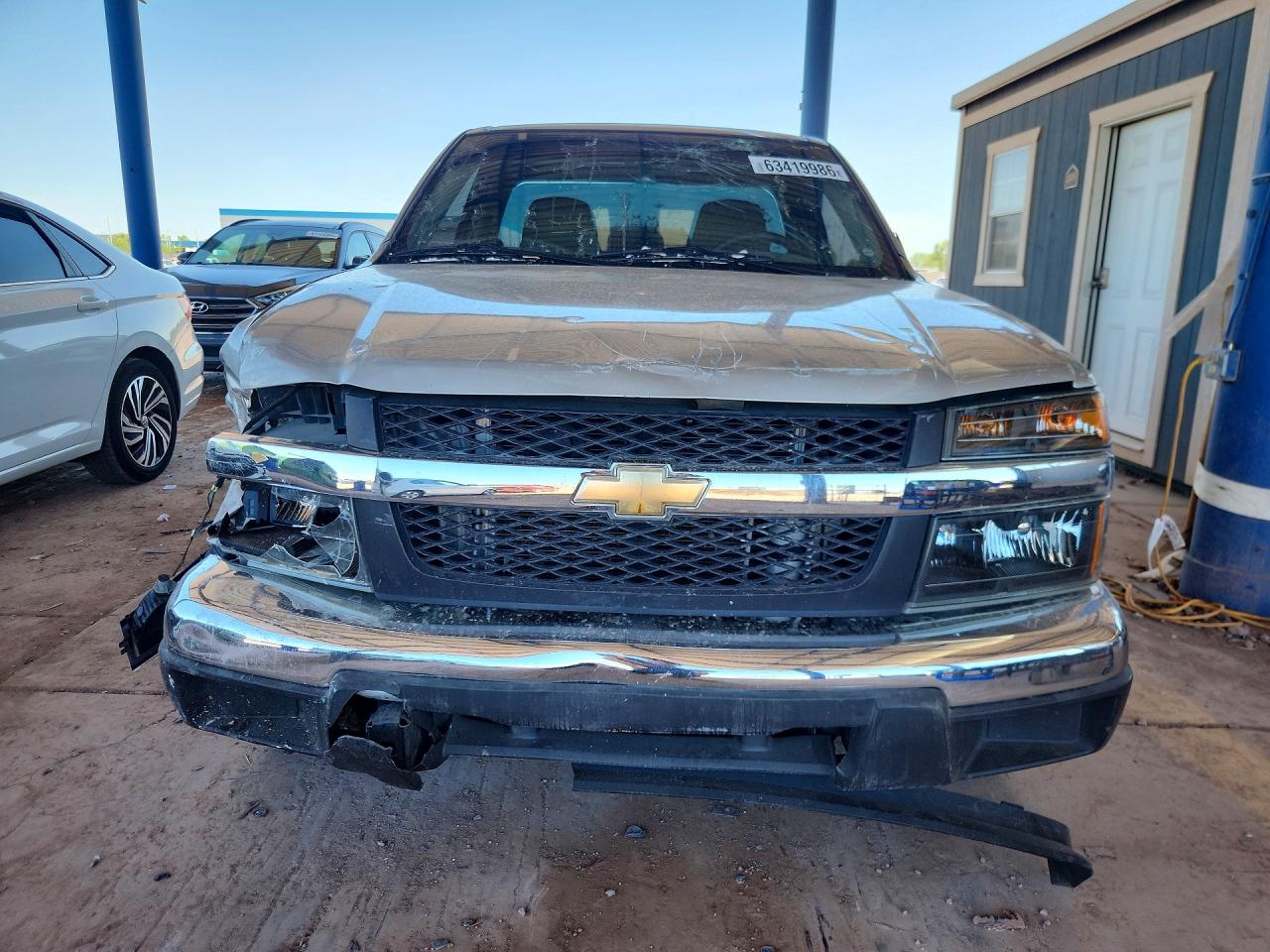 2007 Chevrolet Colorado Silver vin: 1GCCS149178127373