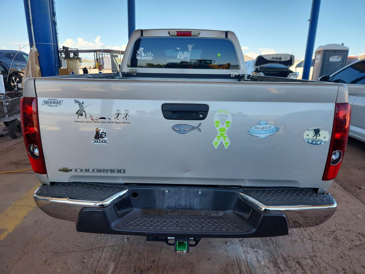 2007 Chevrolet Colorado Silver vin: 1GCCS149178127373