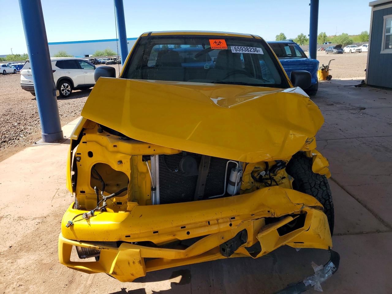 2007 Chevrolet Colorado Yellow vin: 1GCCS149178200807