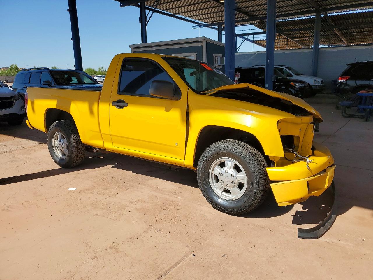 2007 Chevrolet Colorado Yellow vin: 1GCCS149178200807