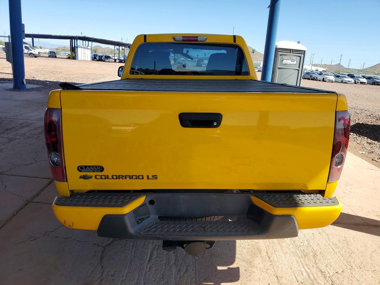 2007 Chevrolet Colorado Yellow vin: 1GCCS149178200807