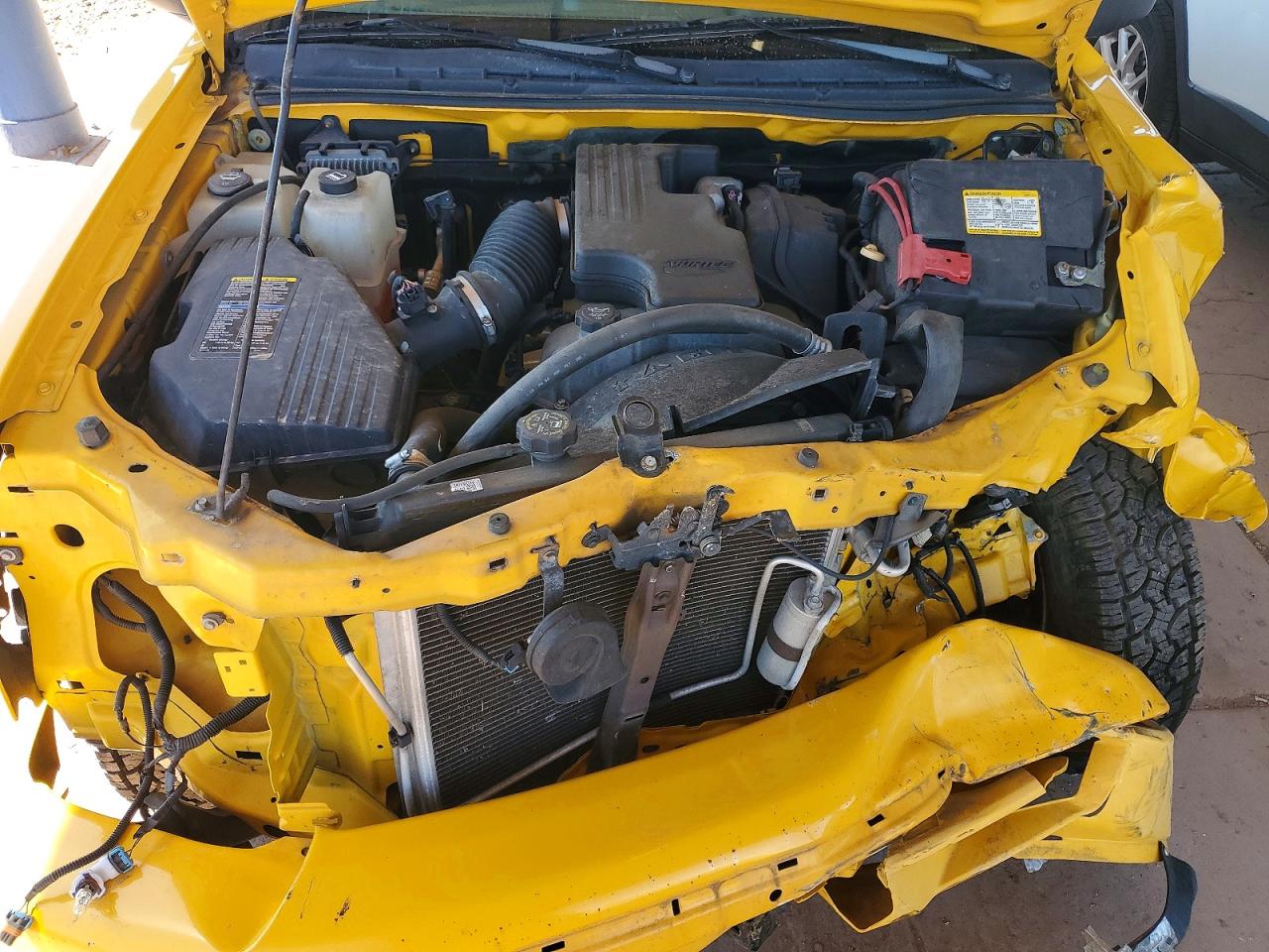 2007 Chevrolet Colorado Yellow vin: 1GCCS149178200807
