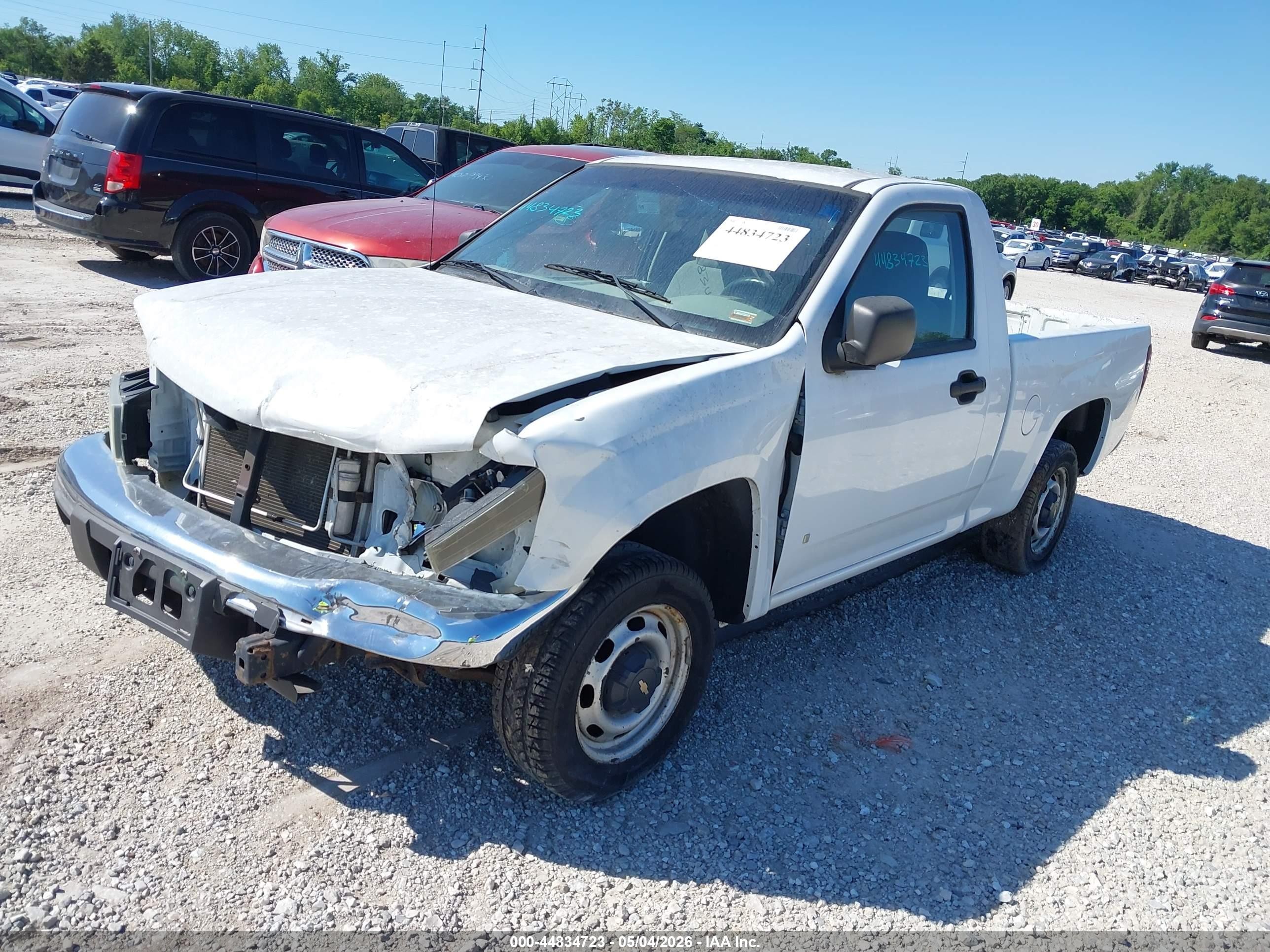 2007 Chevrolet Colorado Ls White vin: 1GCCS149278115491