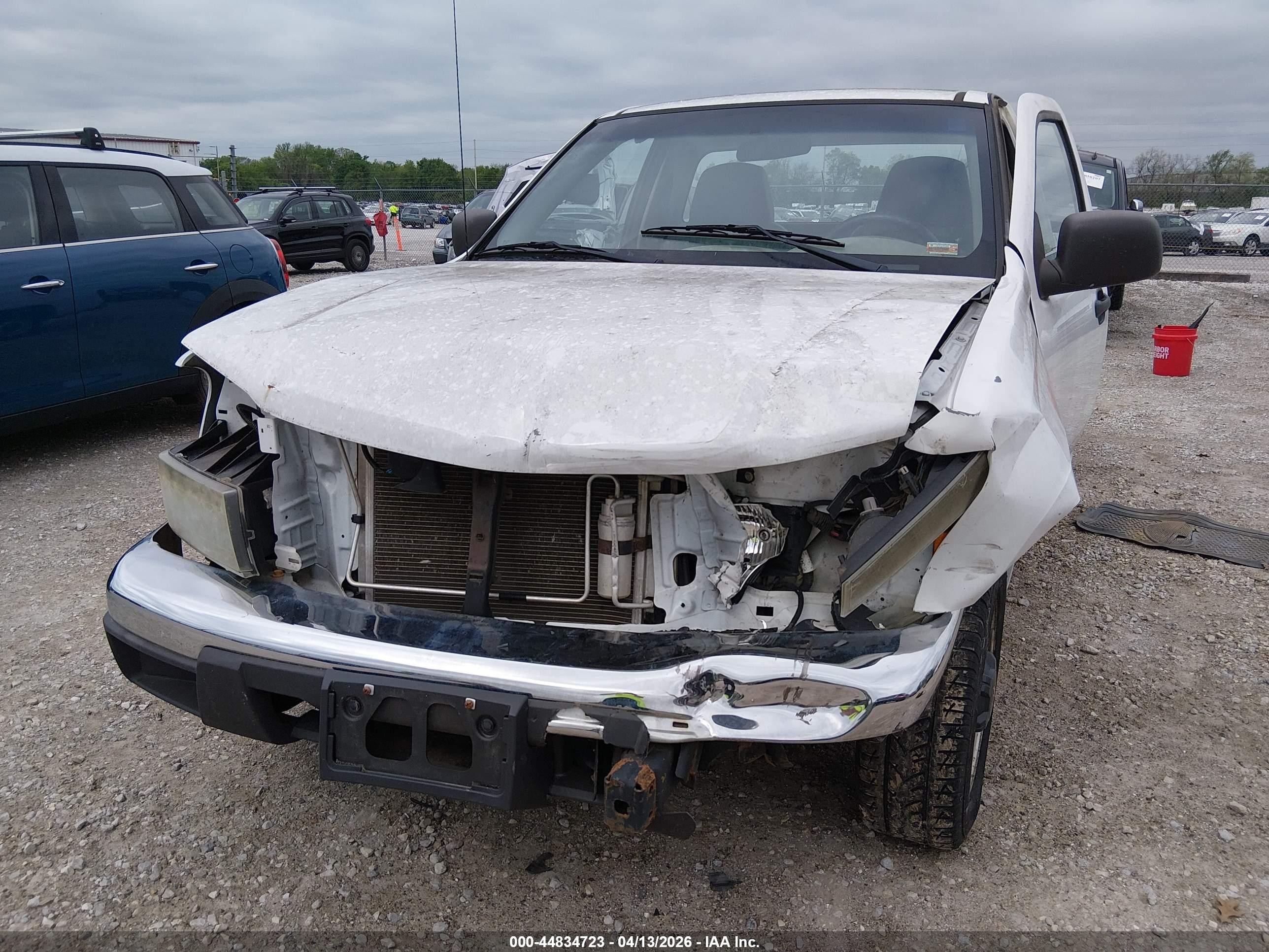 2007 Chevrolet Colorado Ls White vin: 1GCCS149278115491