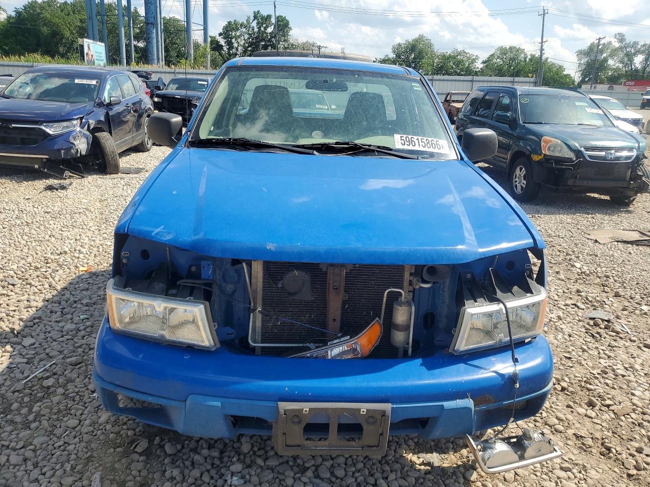 2007 Chevrolet Colorado Blue vin: 1GCCS149278198663